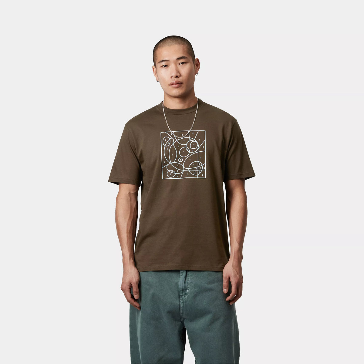 S/S BY THE NUMBERS T-SHIRT - Liberica / Air Sky 2