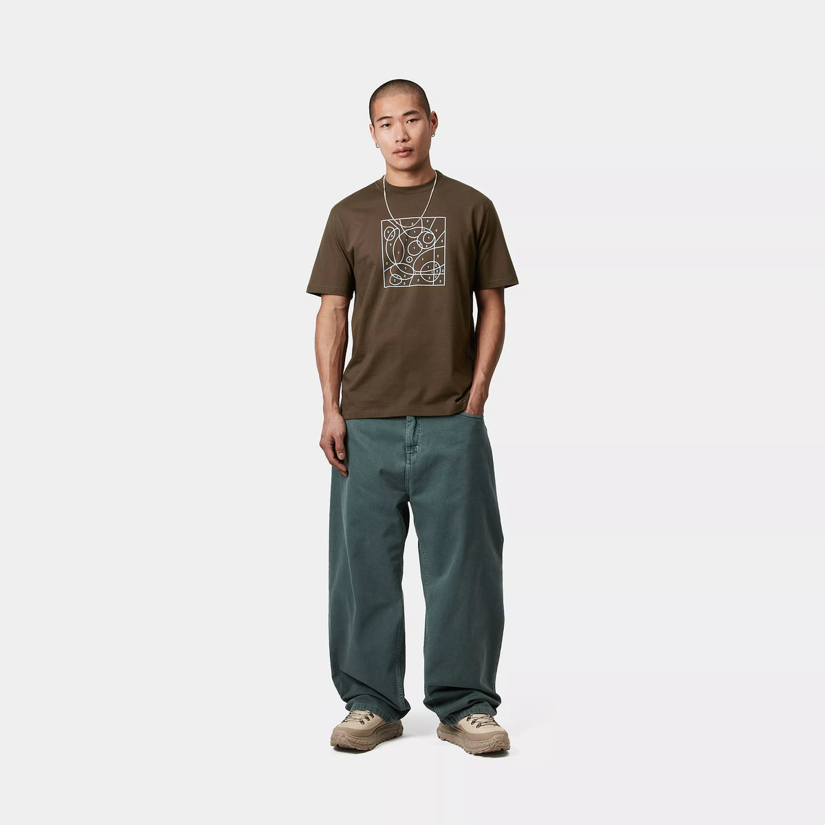 S/S BY THE NUMBERS T-SHIRT - Liberica / Air Sky 4