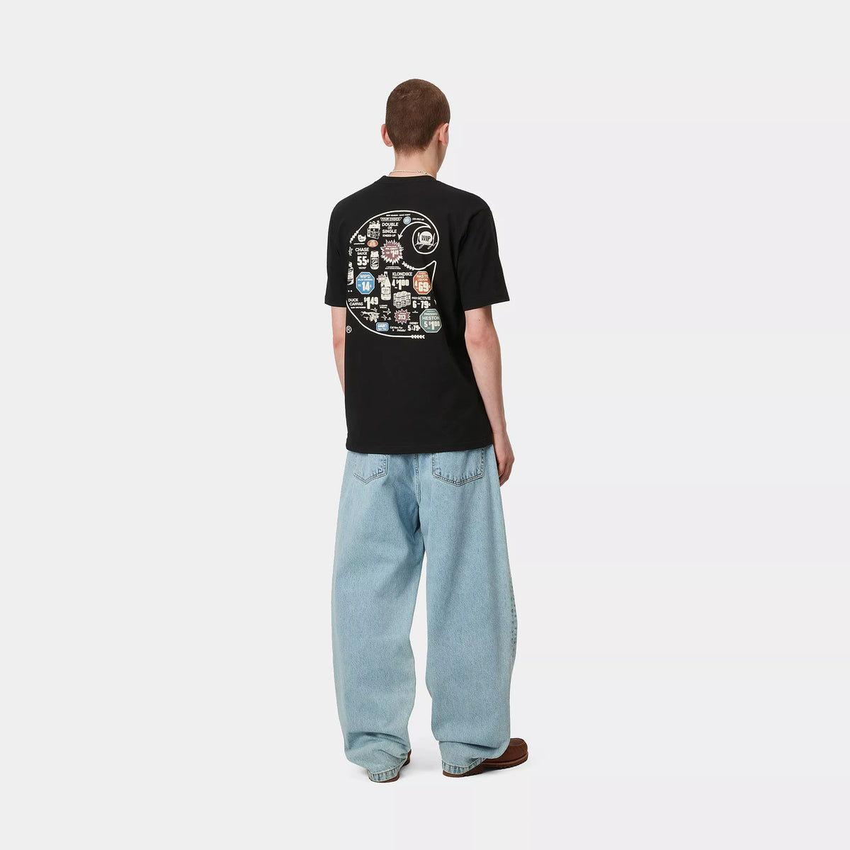 S/S CATALOGUE C LOGO T-SHIRT - Black 4