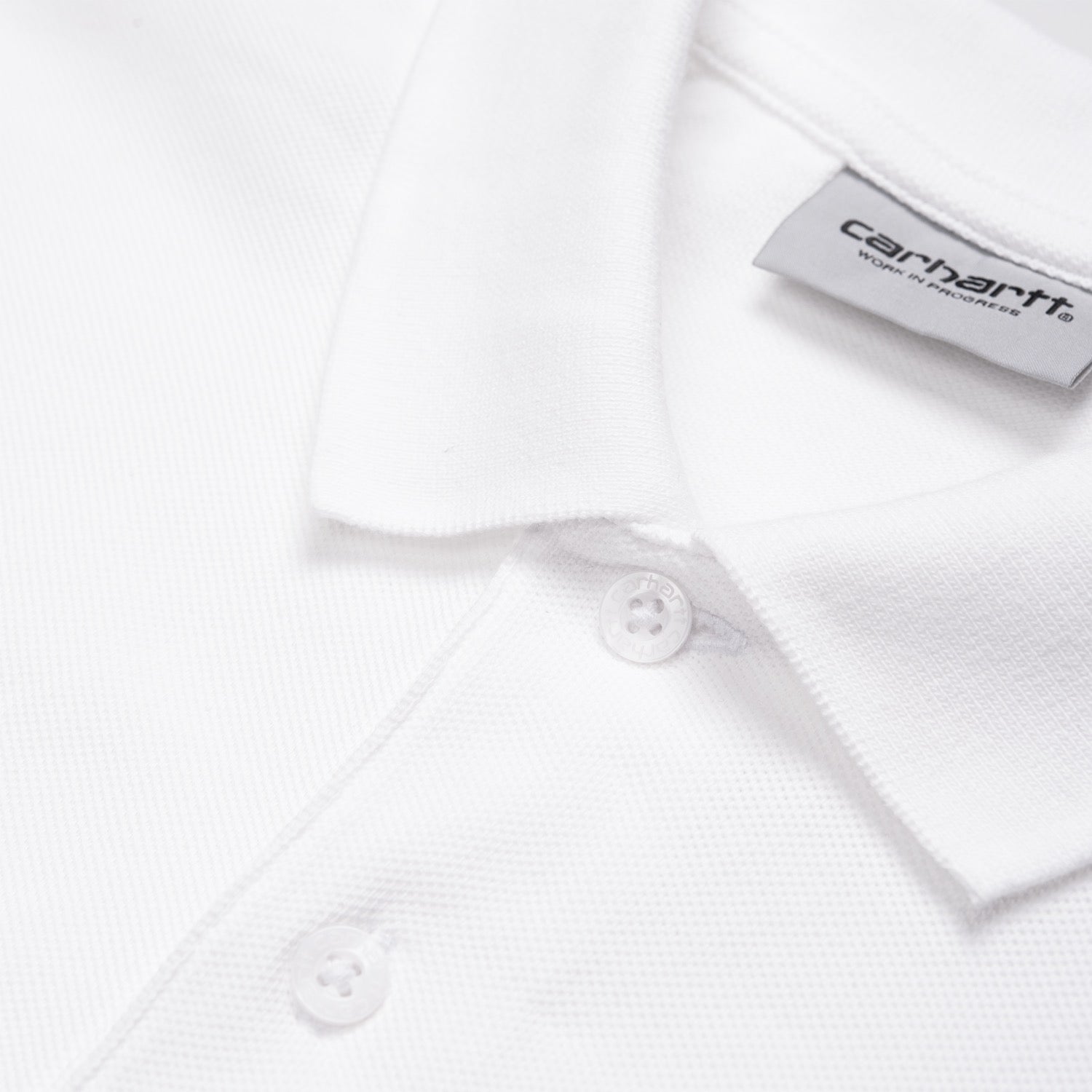 S/S CHASE PIQUE POLO - White / Gold