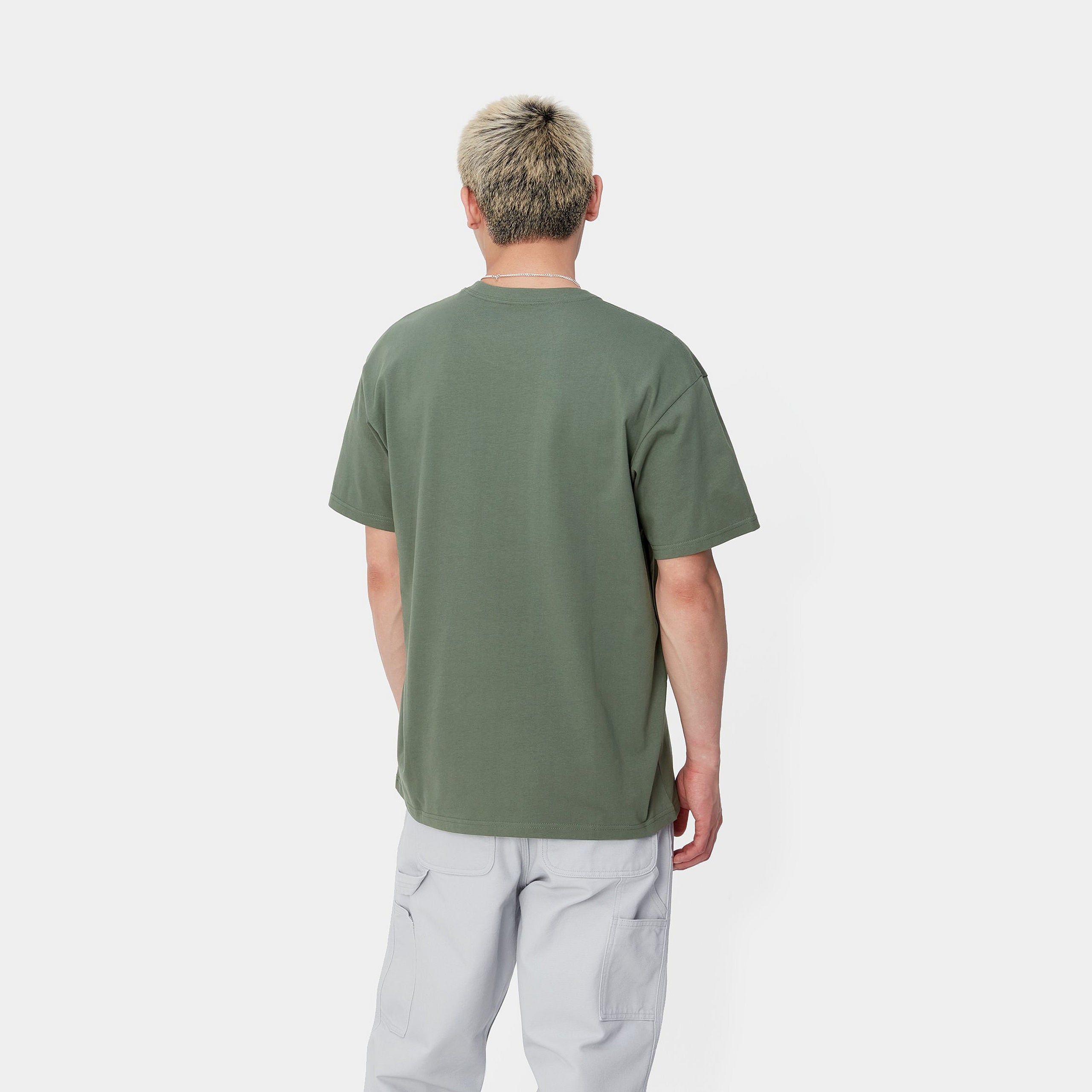 S/S CHASE T-SHIRT - Duck Green / Gold