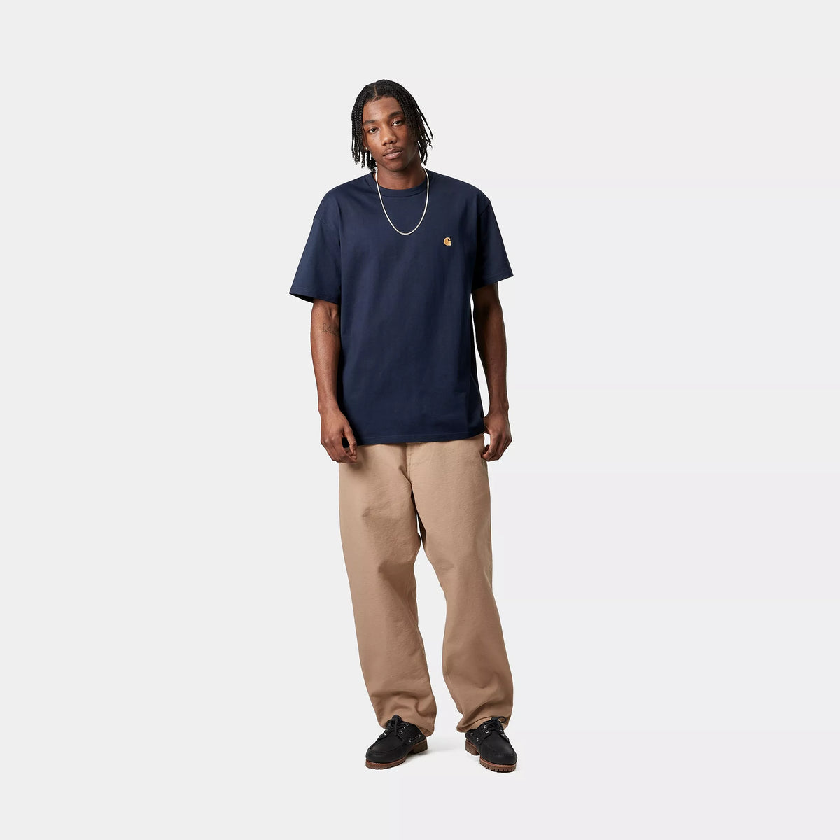 S/S CHASE T-SHIRT - Mizar / Gold 4