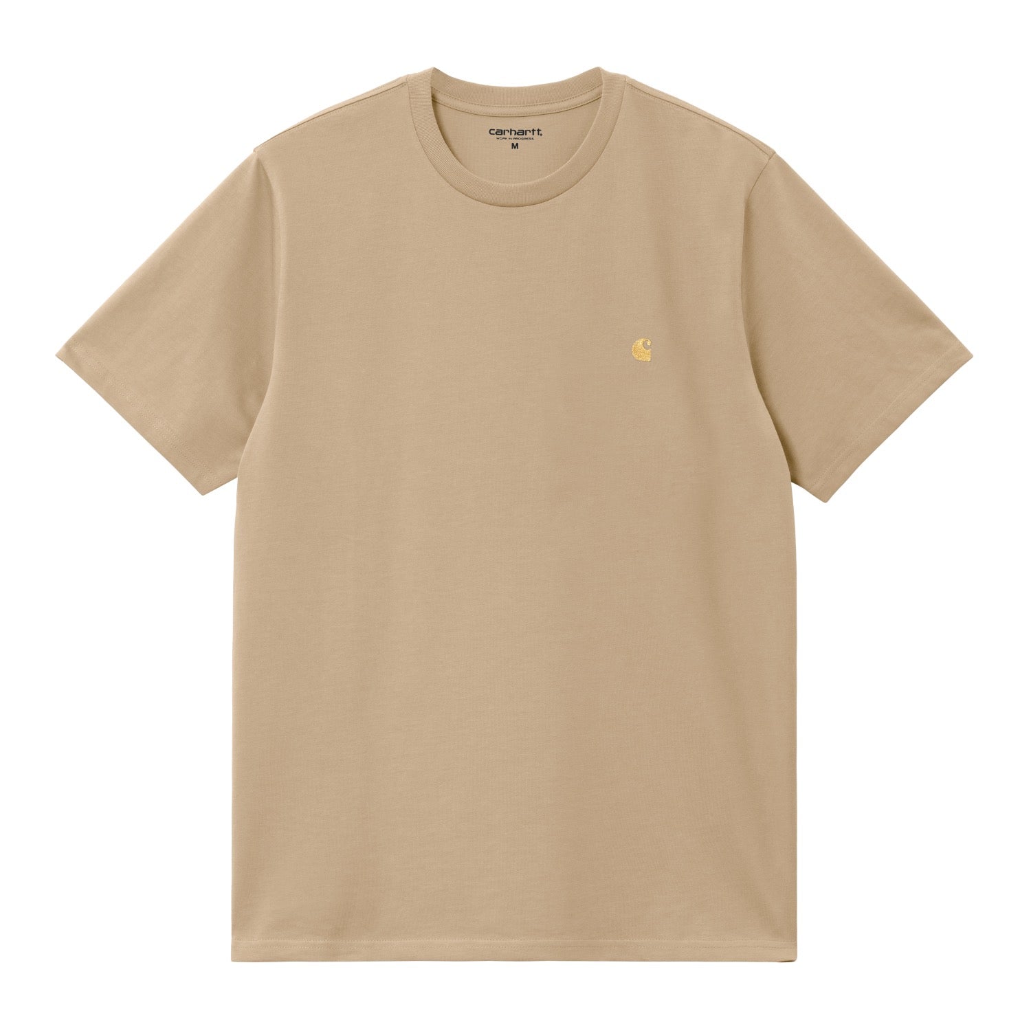 S/S CHASE T-SHIRT - Sable / Gold