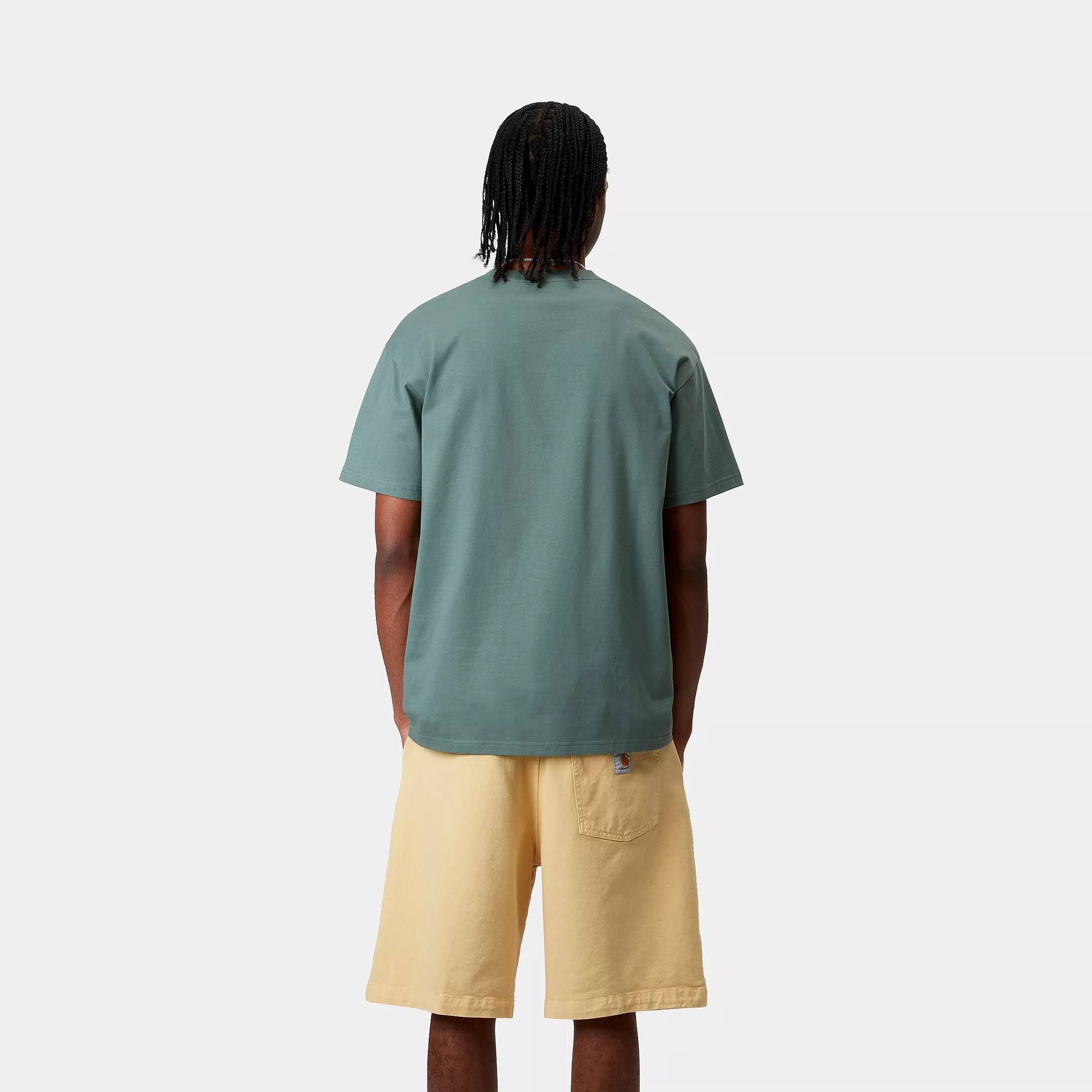 S/S CHASE T-SHIRT - Silver Pine / Gold 3