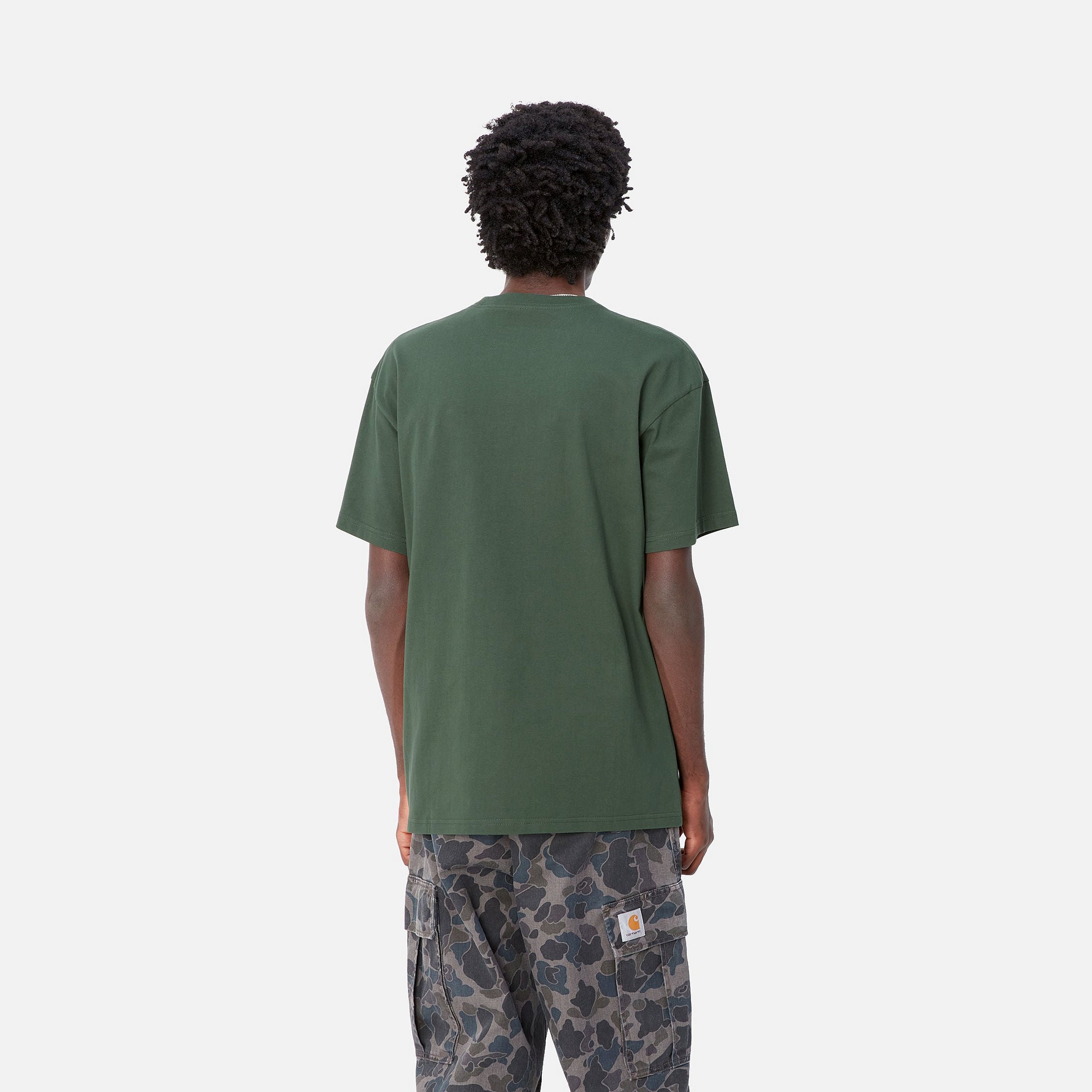 S/S CHASE T-SHIRT - Sycamore Tree / Gold