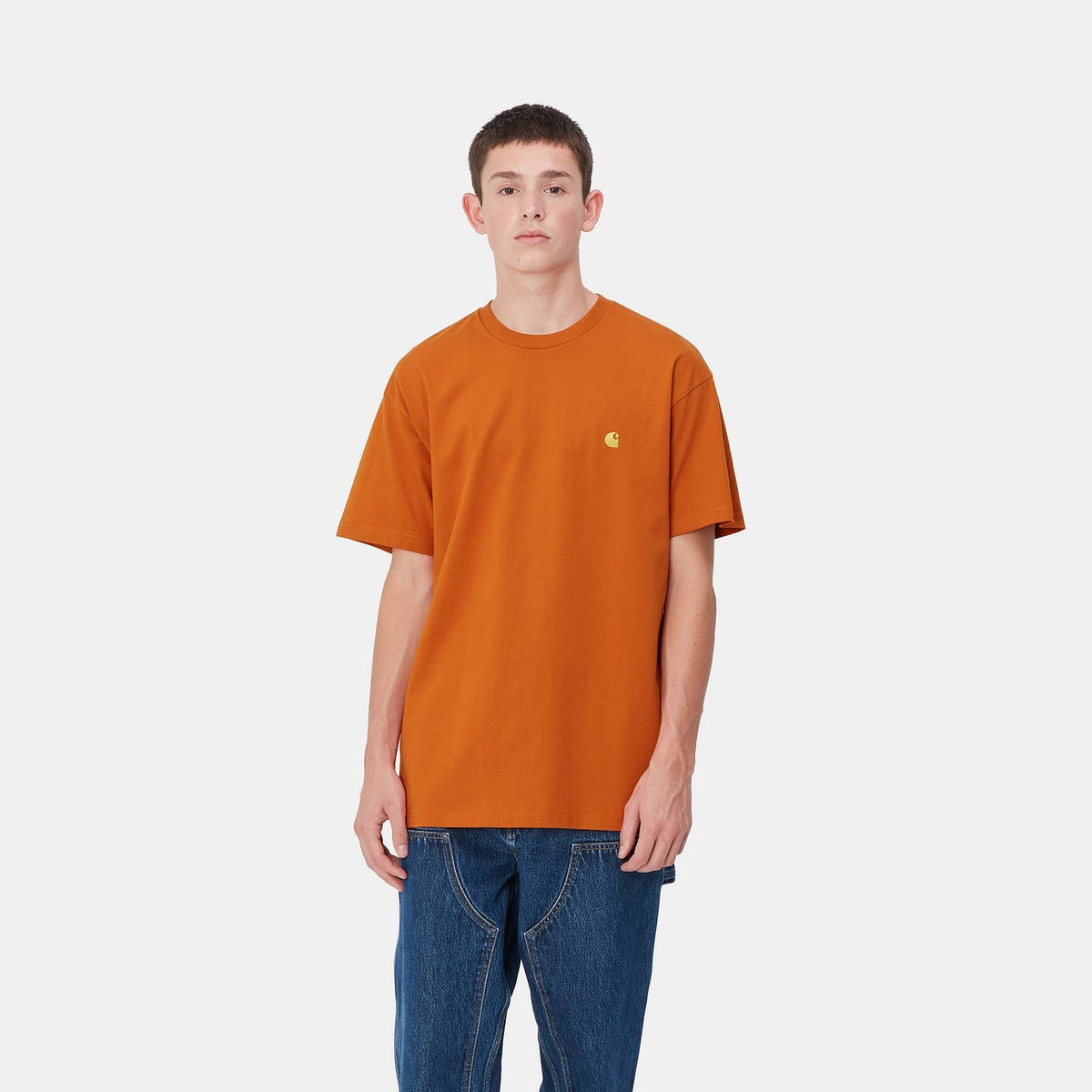 S/S CHASE T-SHIRT - Turmeric / Gold 2
