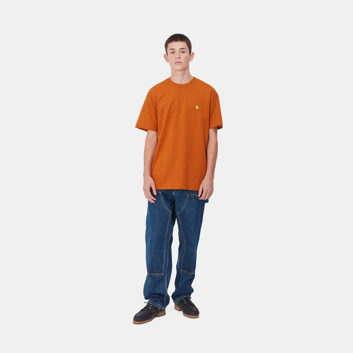 S/S CHASE T-SHIRT - Turmeric / Gold 4