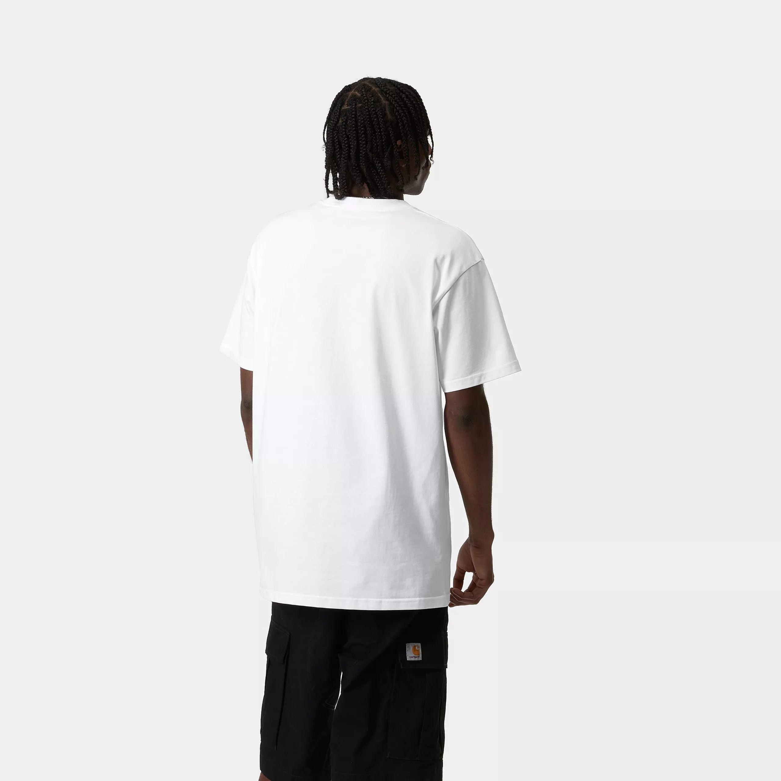 S/S CHASE T-SHIRT - White / Gold