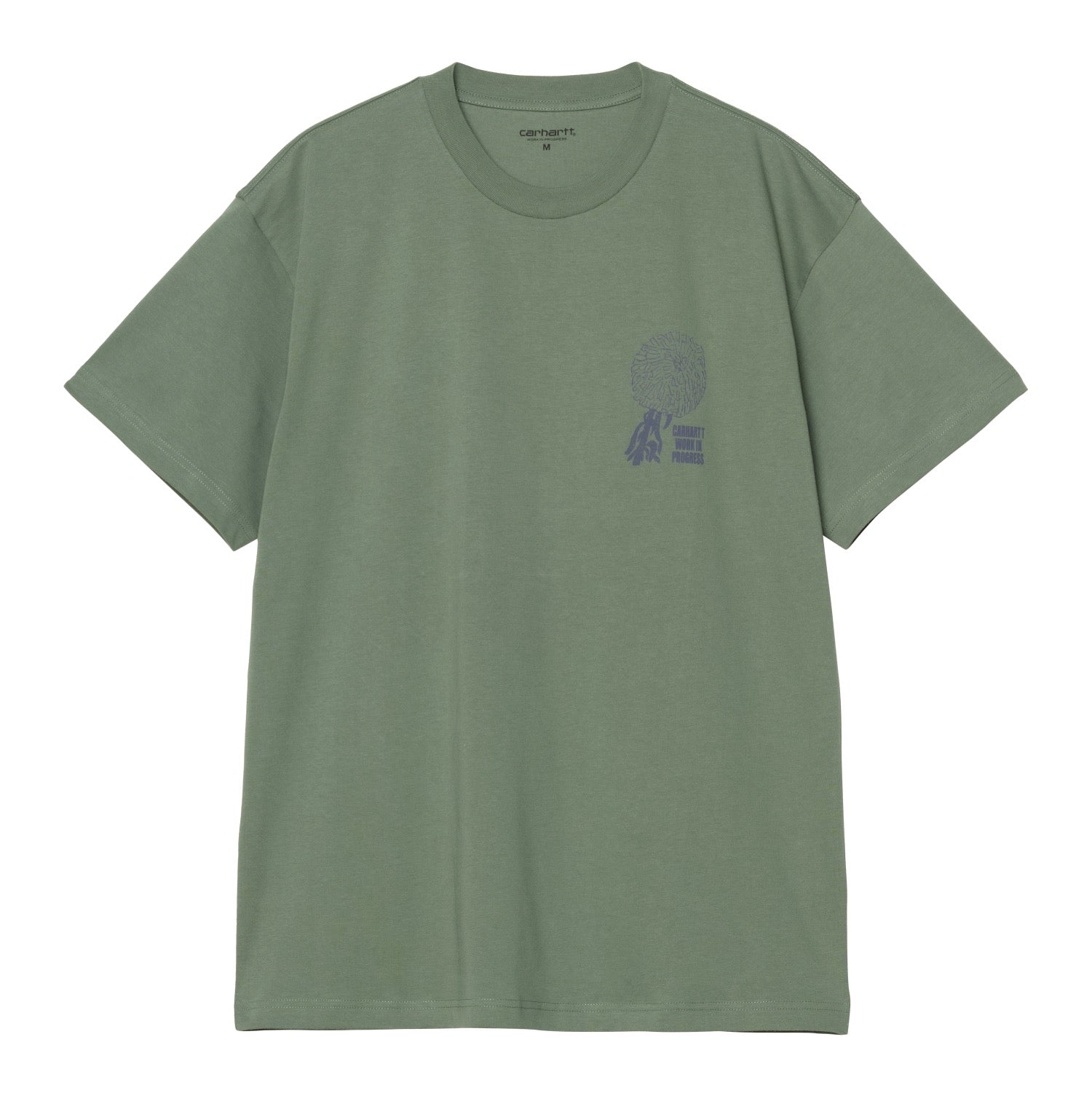 S/S CHRYSANTHEMUM T-SHIRT - Duck Green