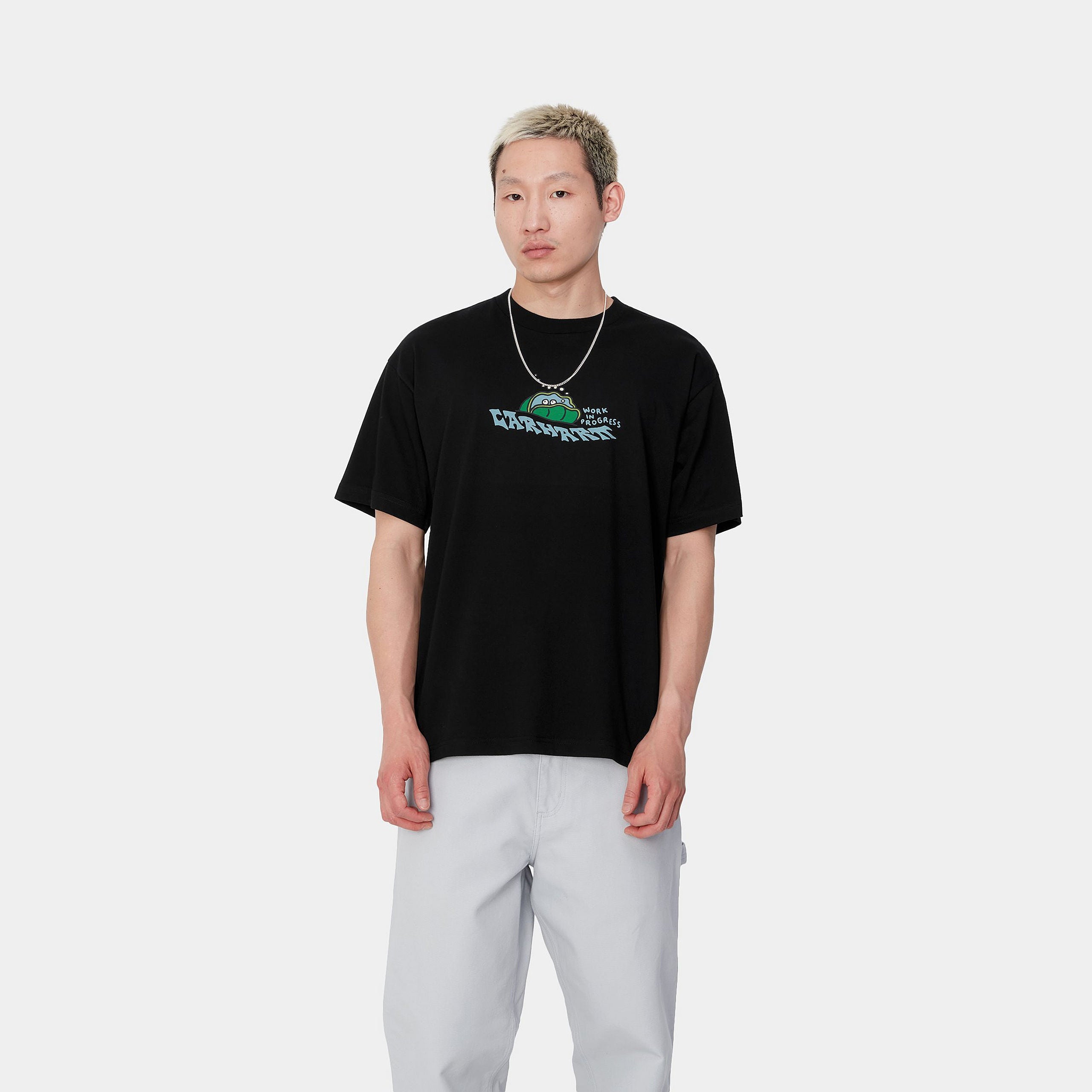 S/S CLAM T-SHIRT - Black