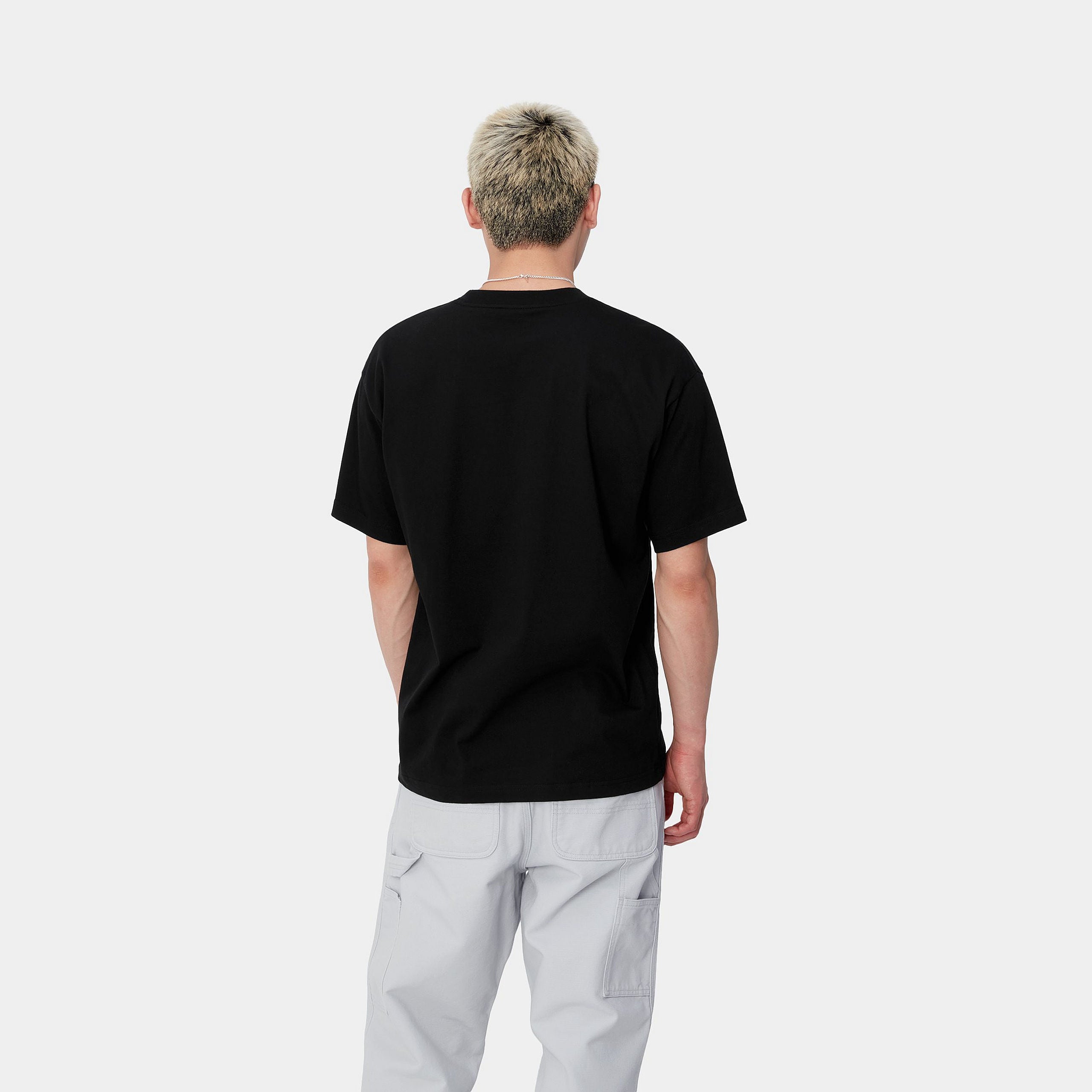 S/S CLAM T-SHIRT - Black