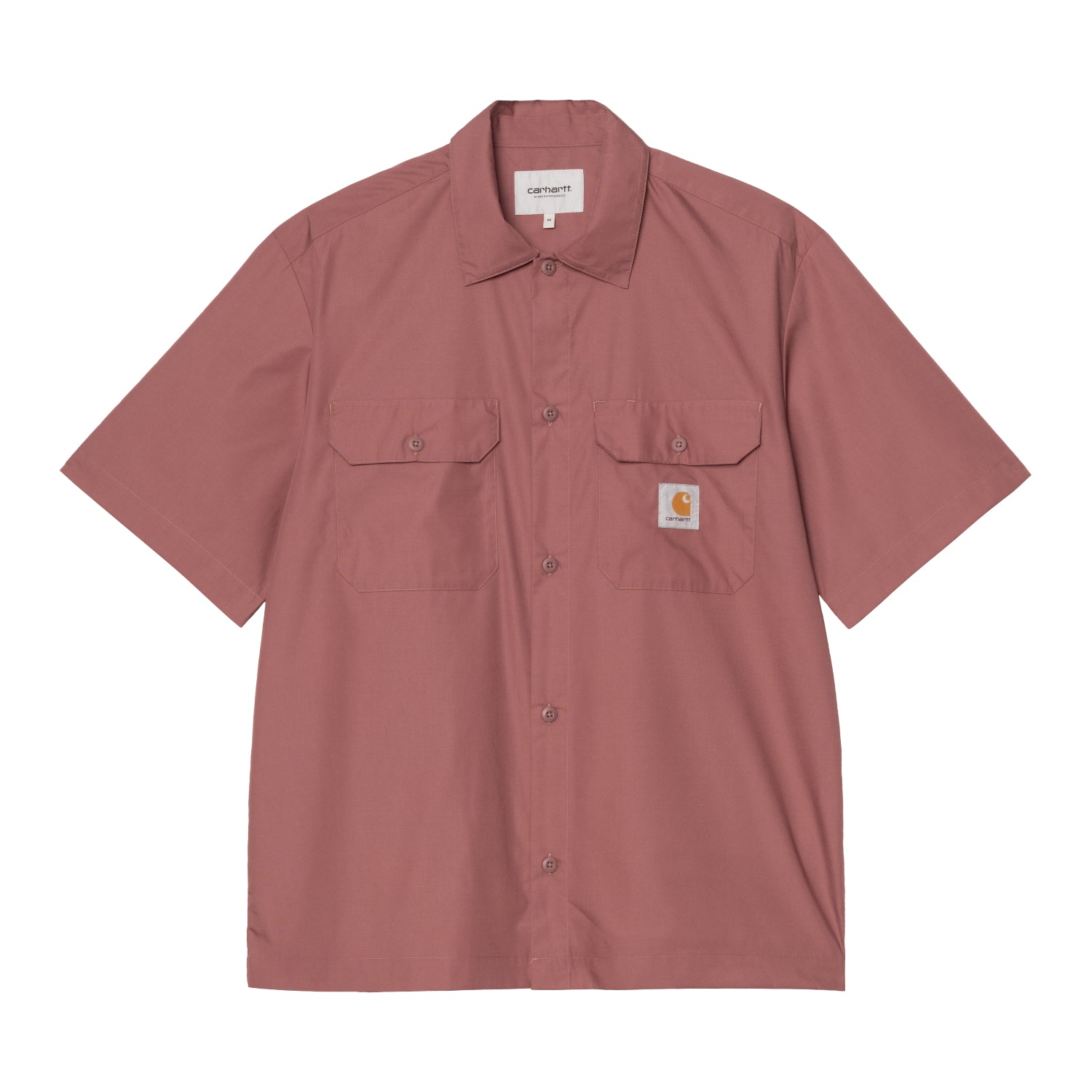 S/S CRAFT SHIRT - Dusky Pink 1