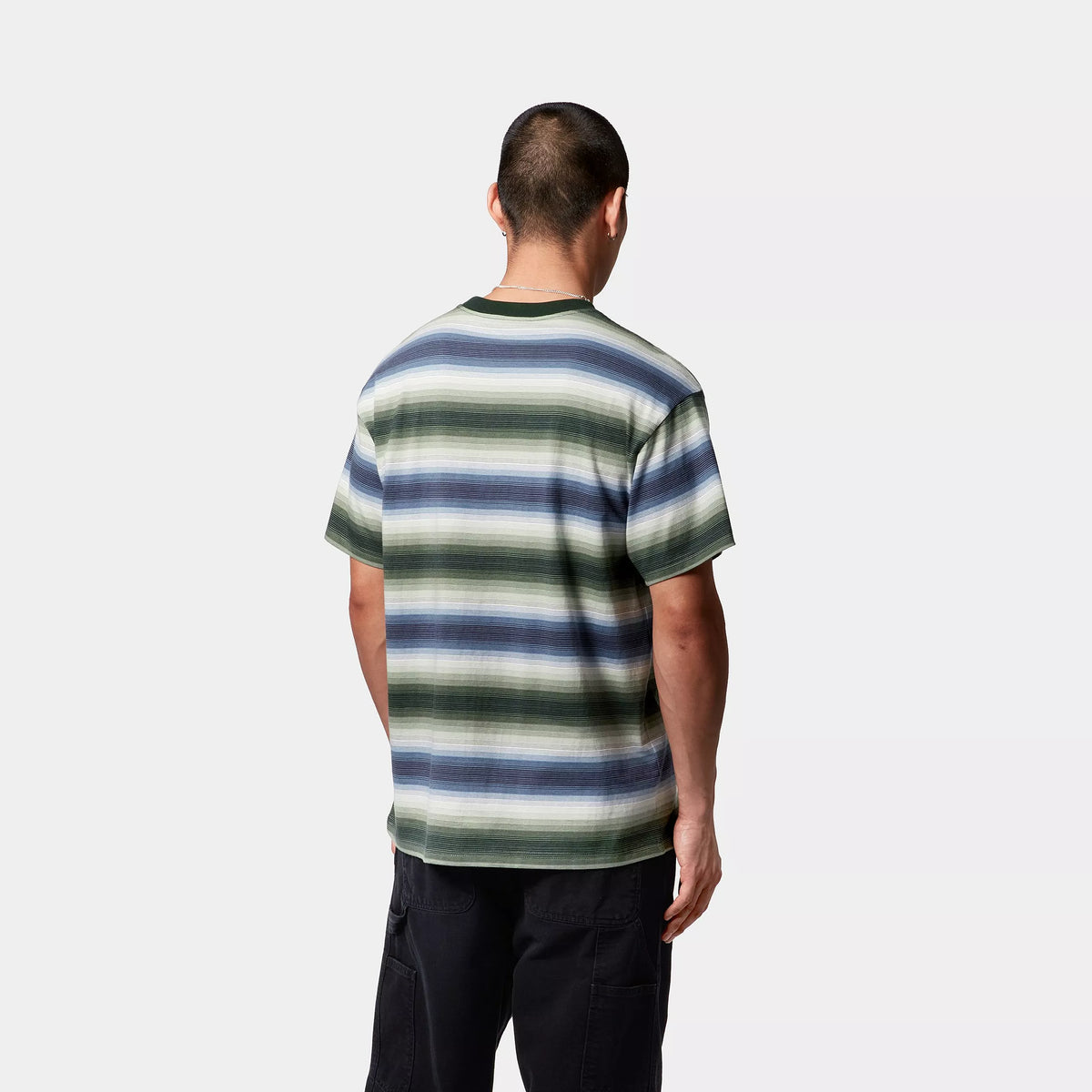 S/S DASHNER T-SHIRT - Dashner Stripe, Park 3