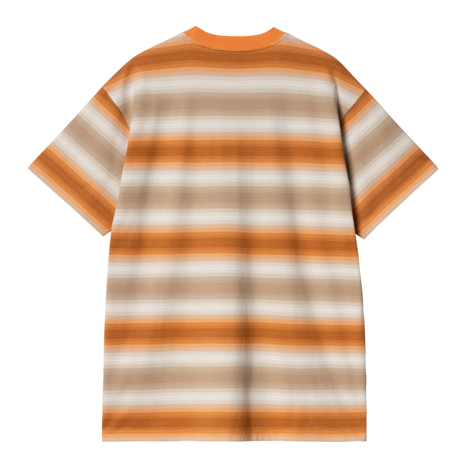 S/S DASHNER T-SHIRT - Dashner Stripe, Pumpkin