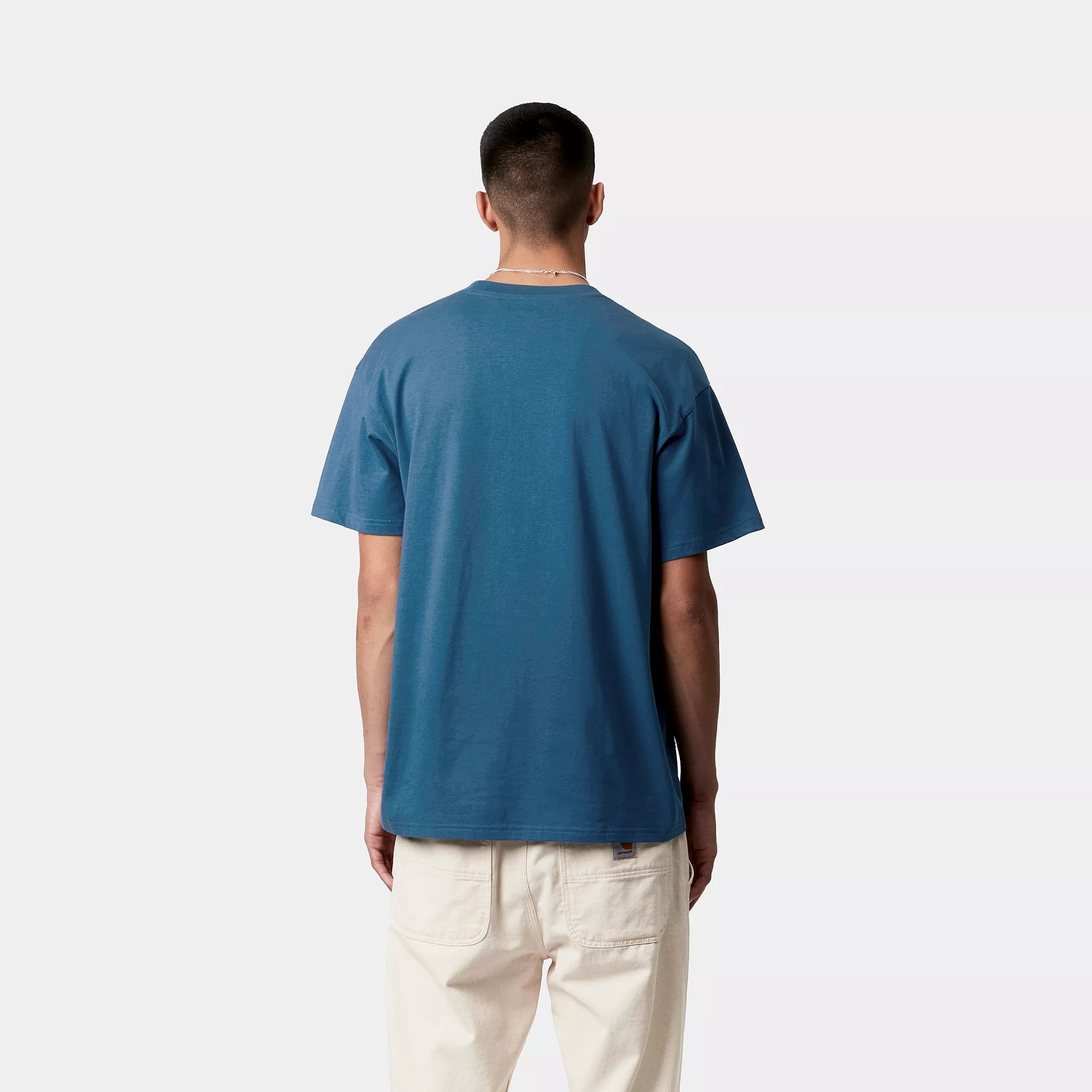 S/S DRIP SCRIPT T-SHIRT - Sodalite 3