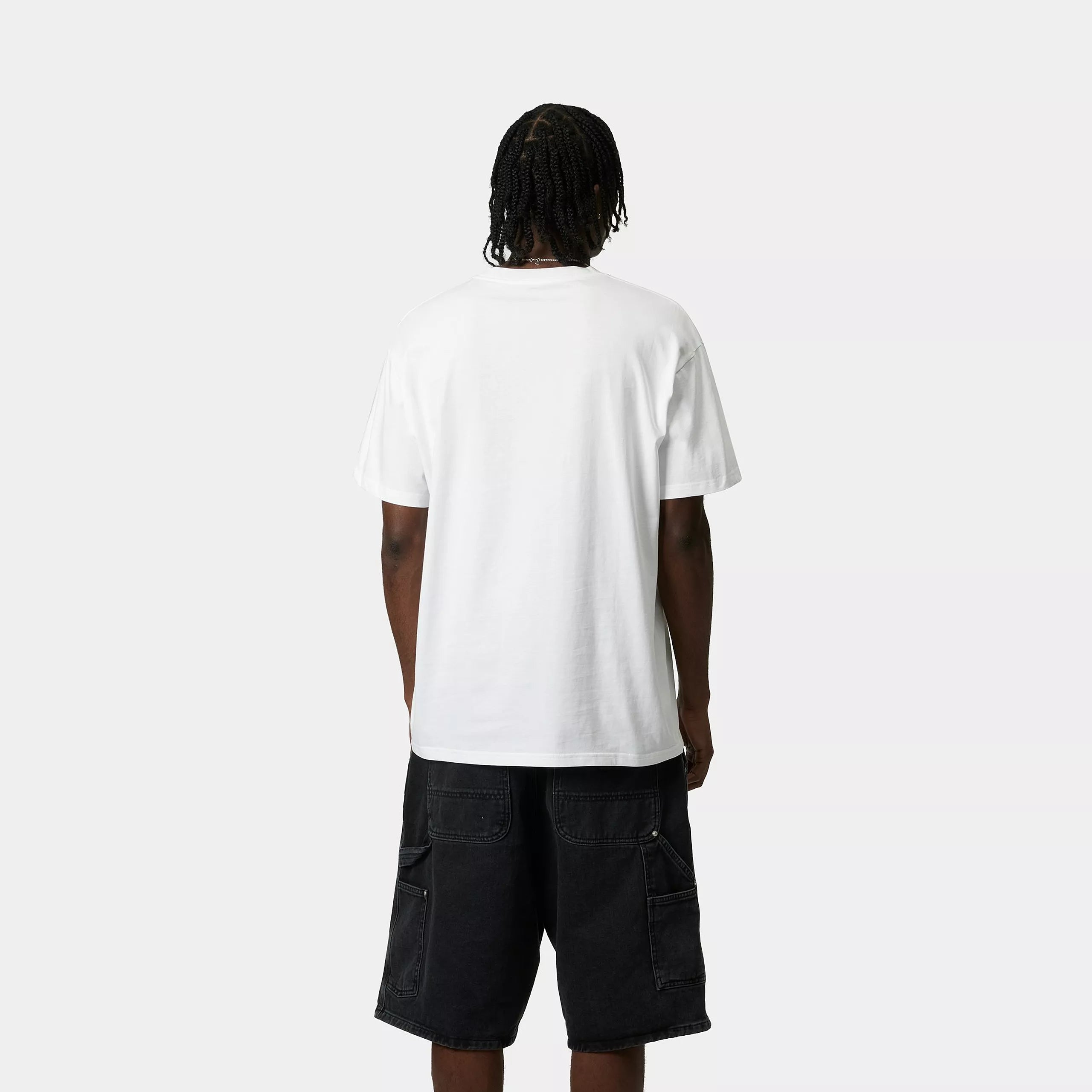 S/S DRIP SCRIPT T-SHIRT - White