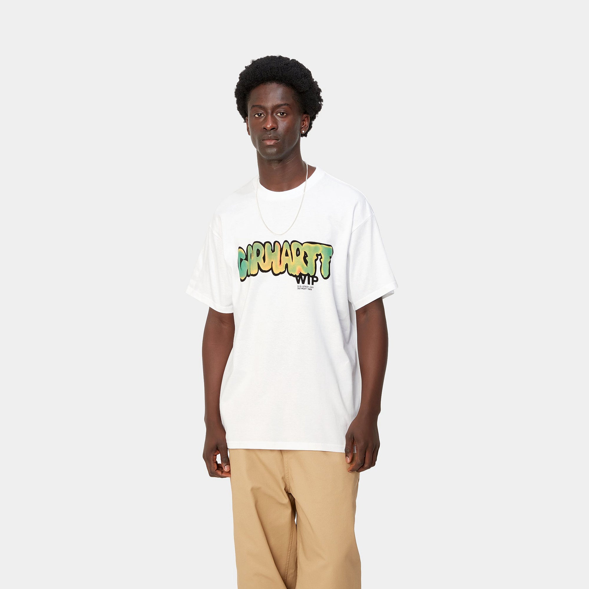 S/S DRIP T-SHIRT - White