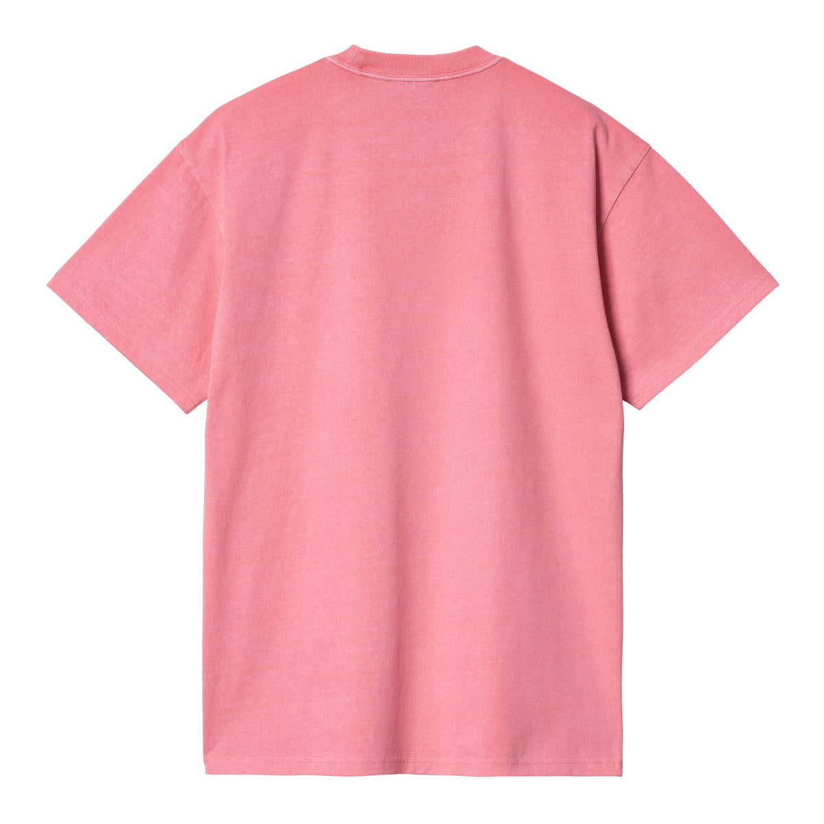 S/S DUSTER SCRIPT T-SHIRT - Charm Pink (garment dyed) 5