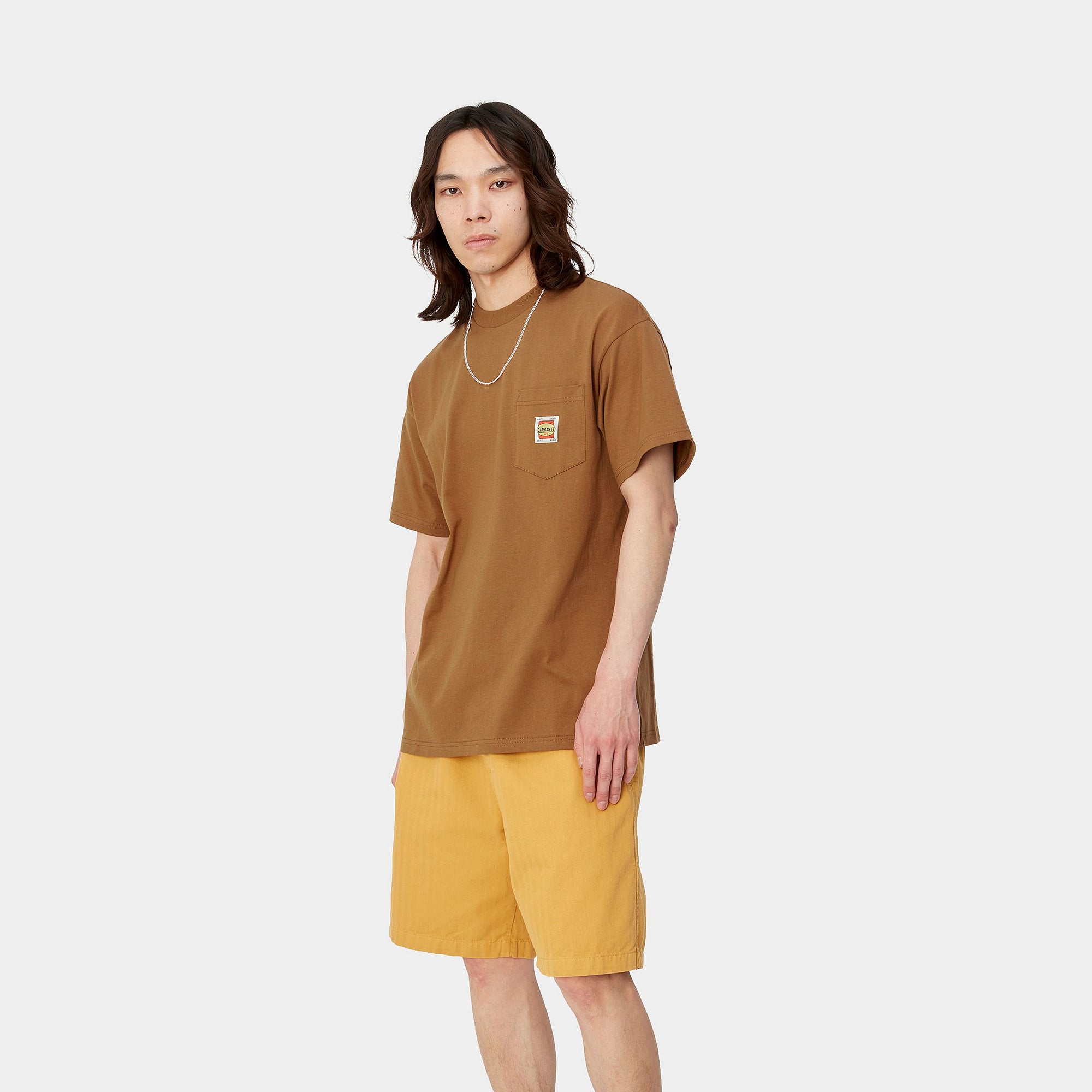 S/S FIELD POCKET T-SHIRT - Hamilton Brown