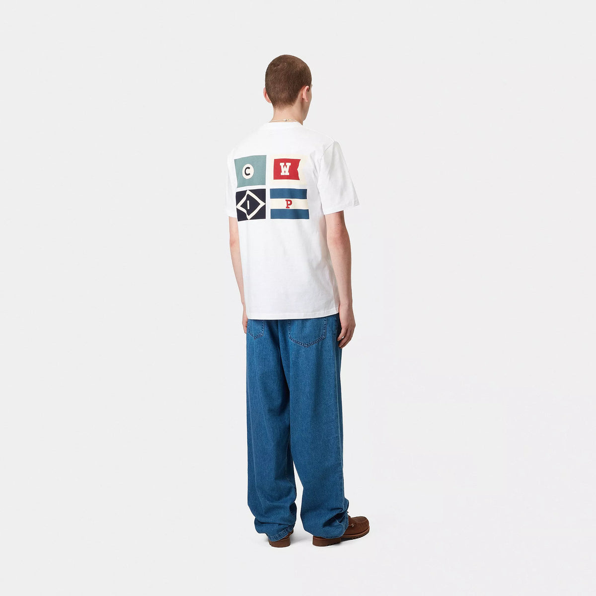 S/S FLAGS T-SHIRT - White 4
