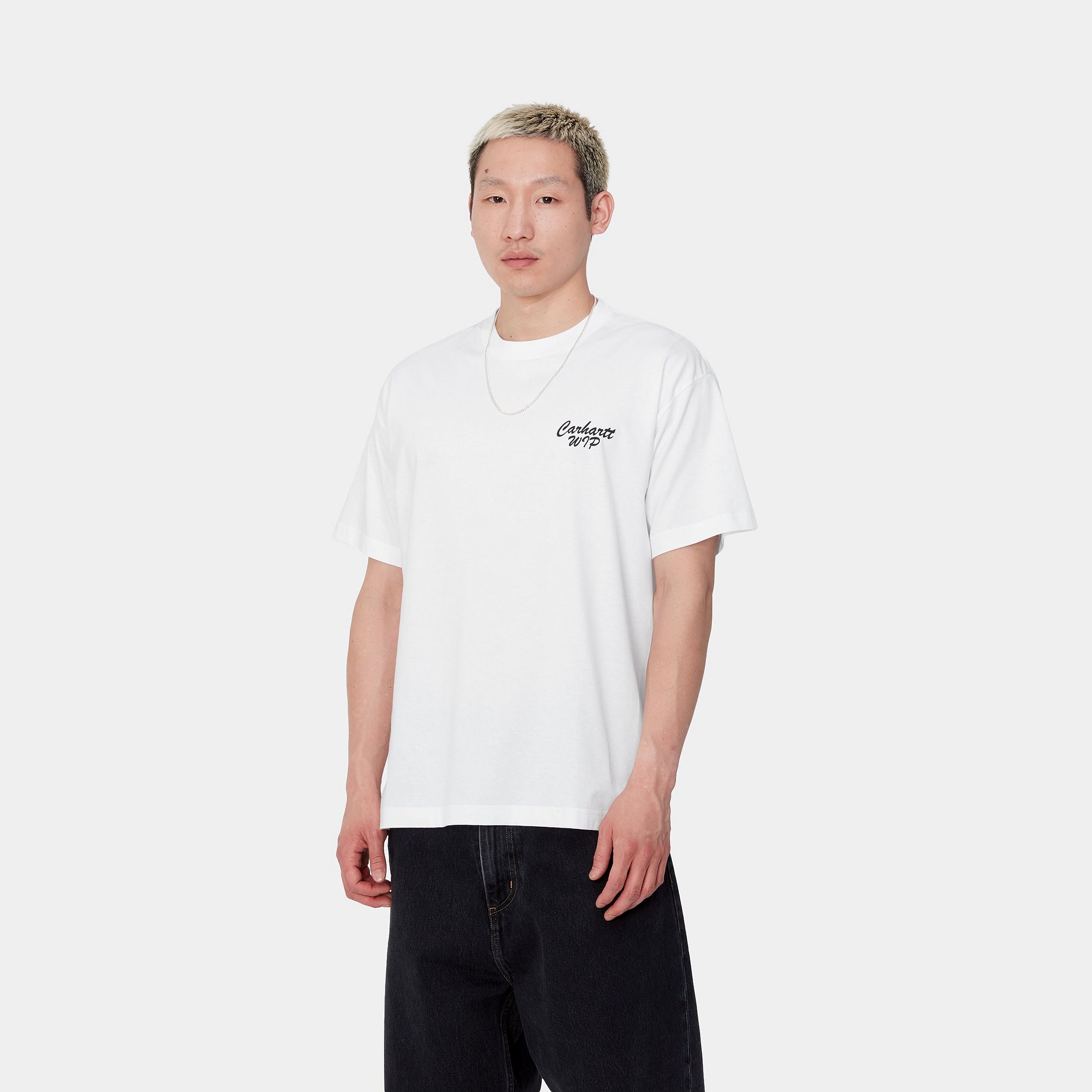 S/S FRIENDSHIP T-SHIRT - White / Black