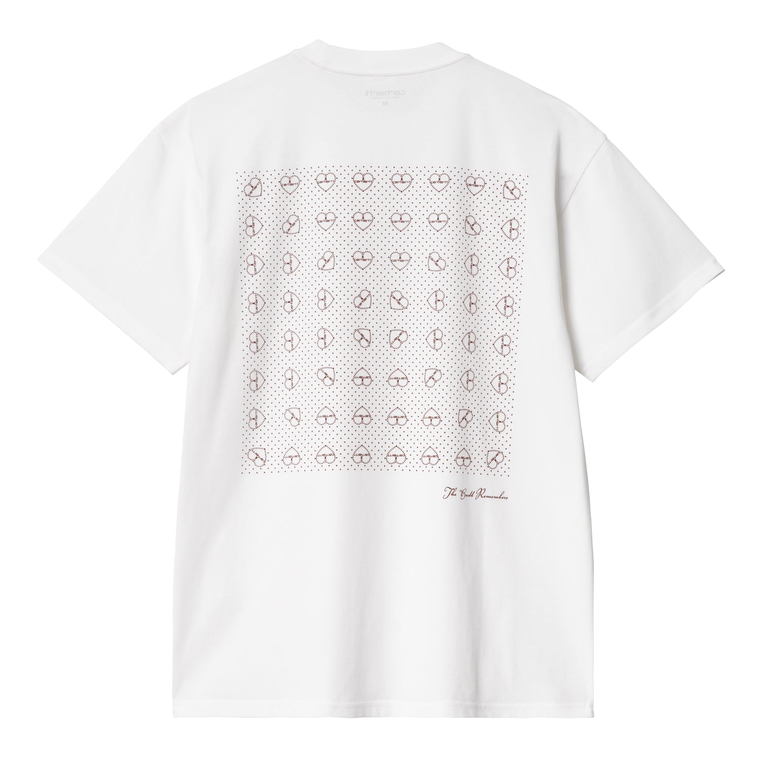 S/S FUROSHIKI T-SHIRT - White / Red