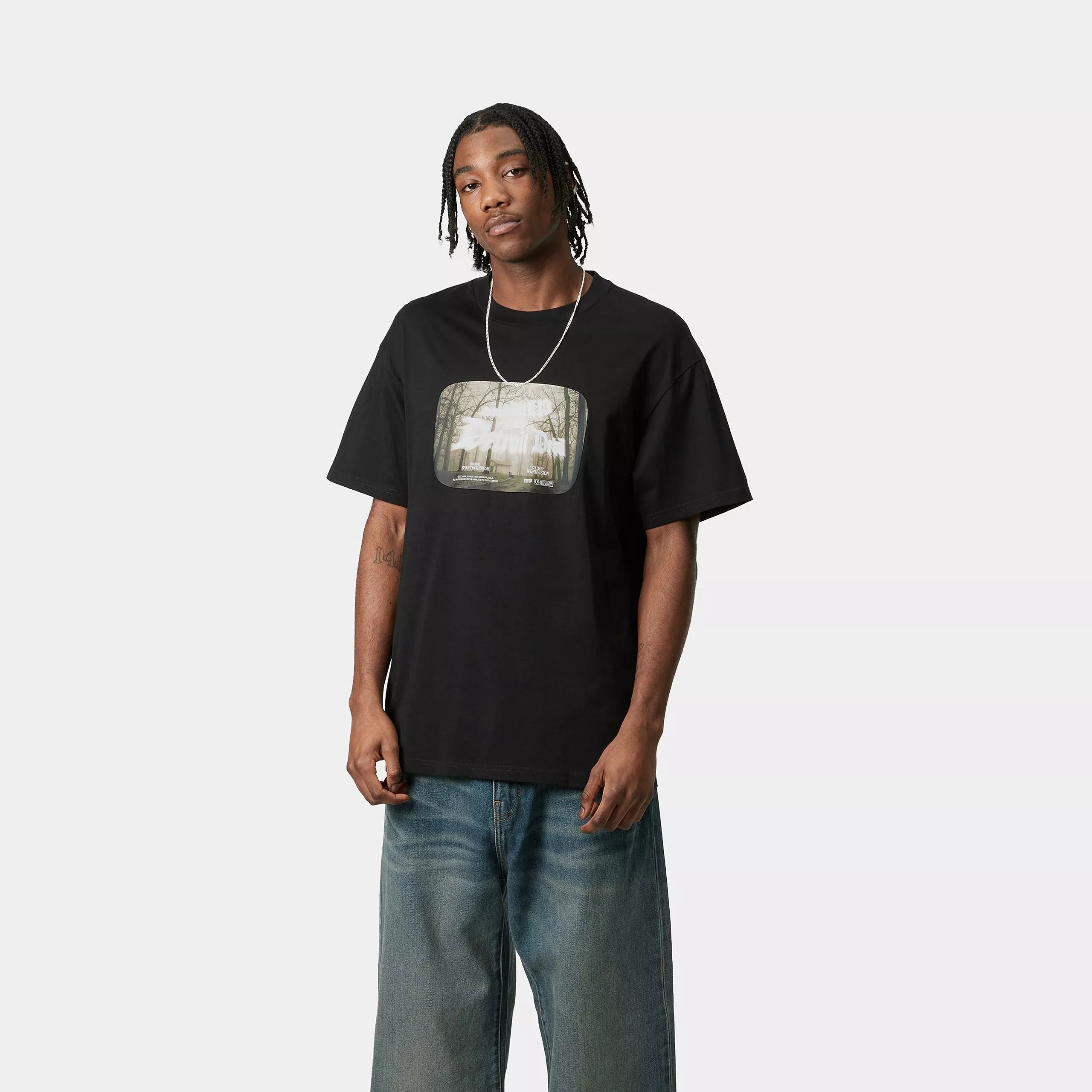 S/S GREATEST FLICKS T-SHIRT - Black