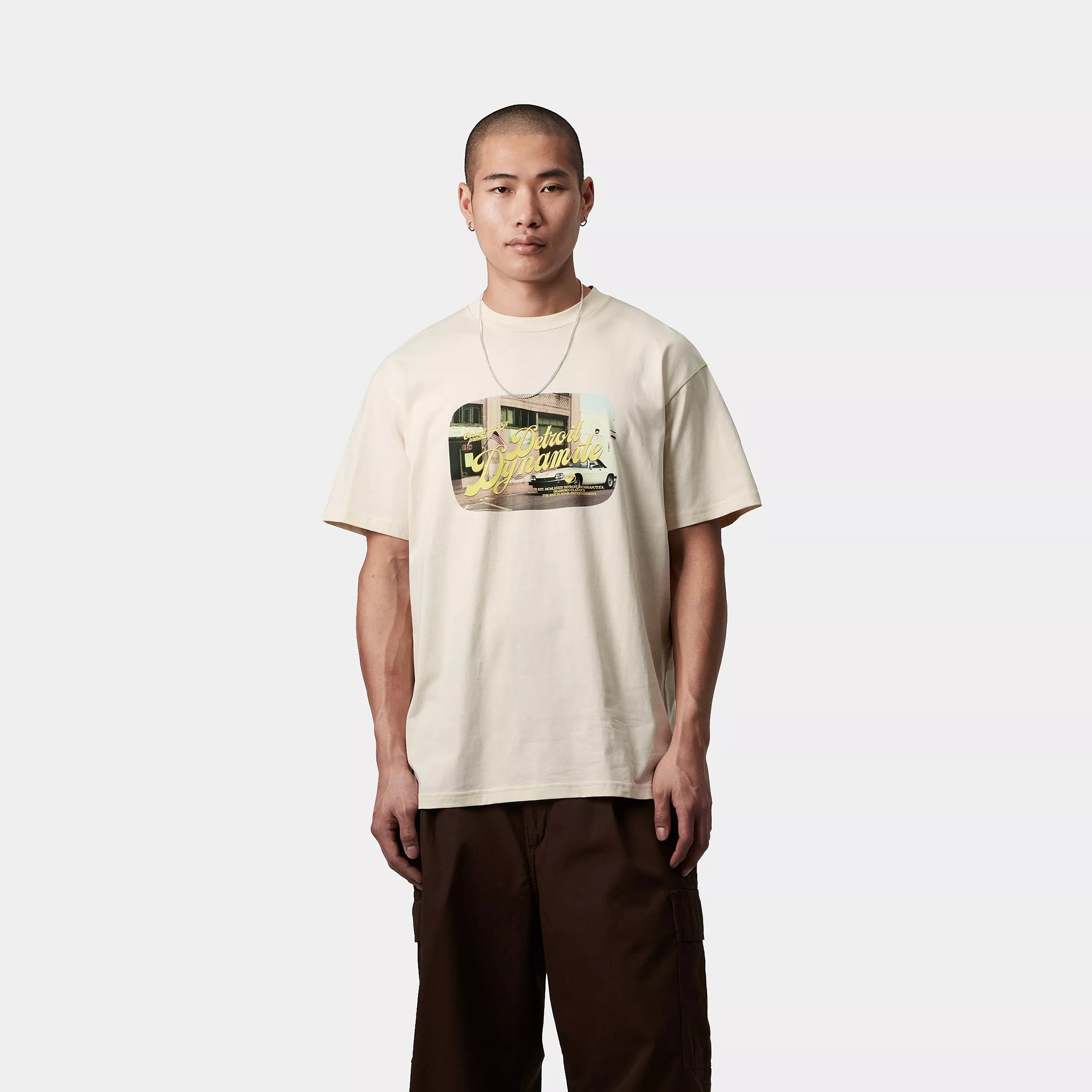 S/S GREATEST FLICKS T-SHIRT - Natural