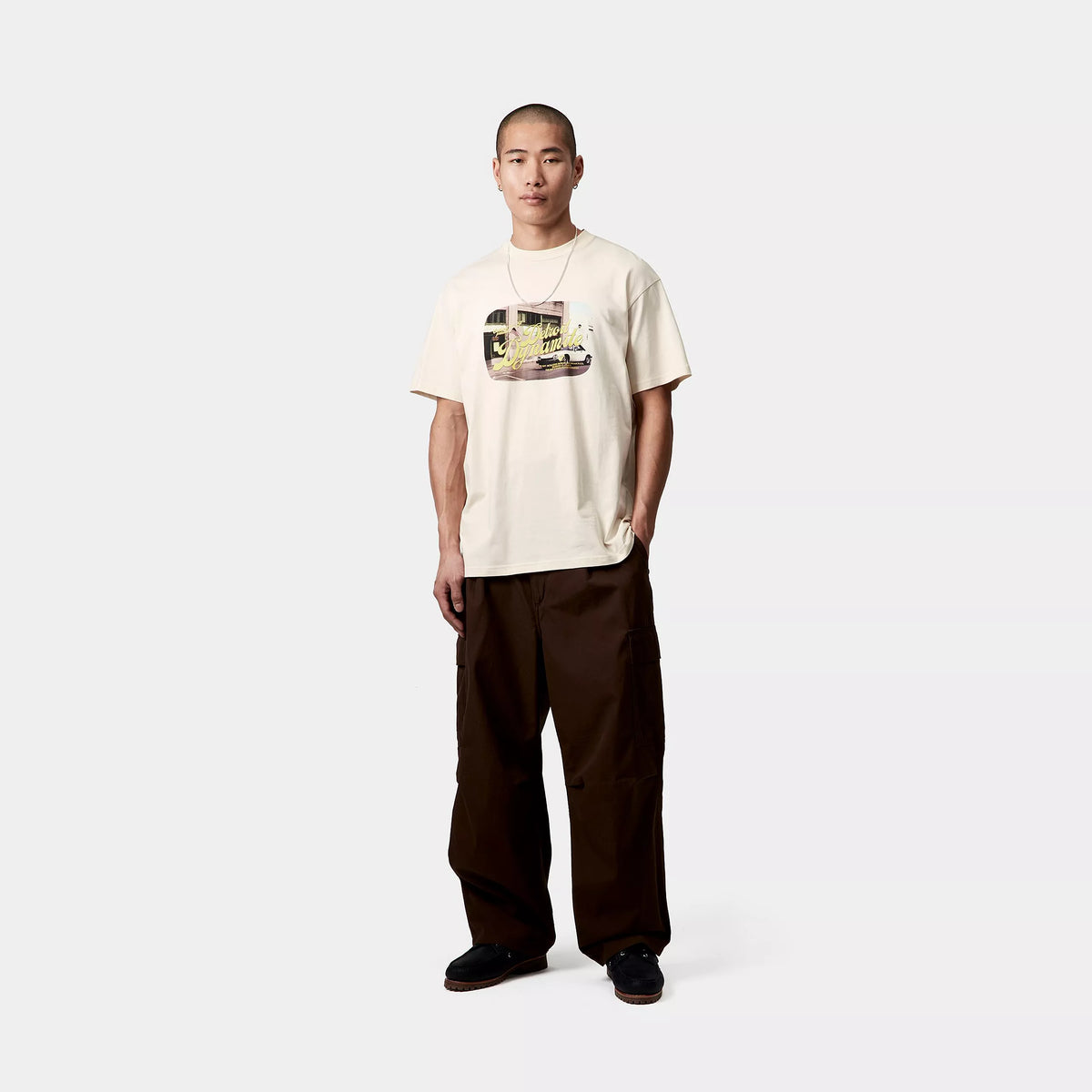 S/S GREATEST FLICKS T-SHIRT - Natural 4