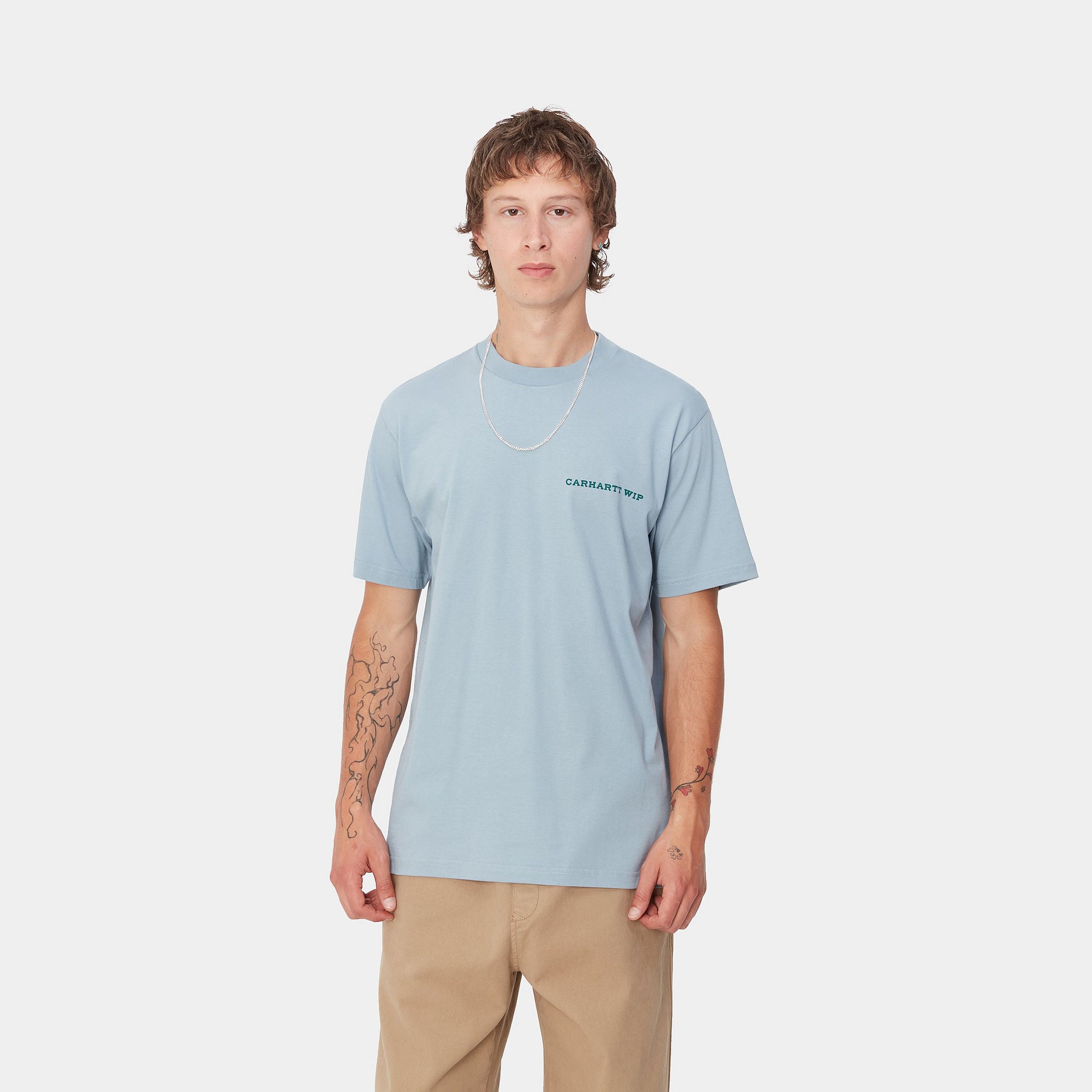 S/S HOME STATE T-SHIRT - Dusty Ice