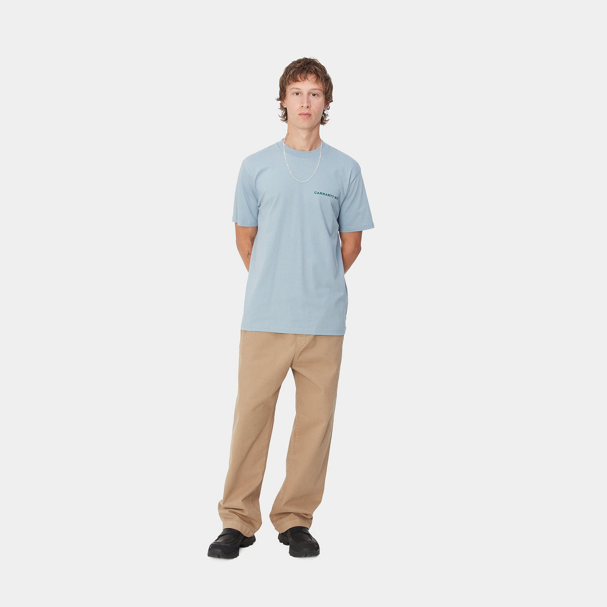 S/S HOME STATE T-SHIRT - Dusty Ice 4