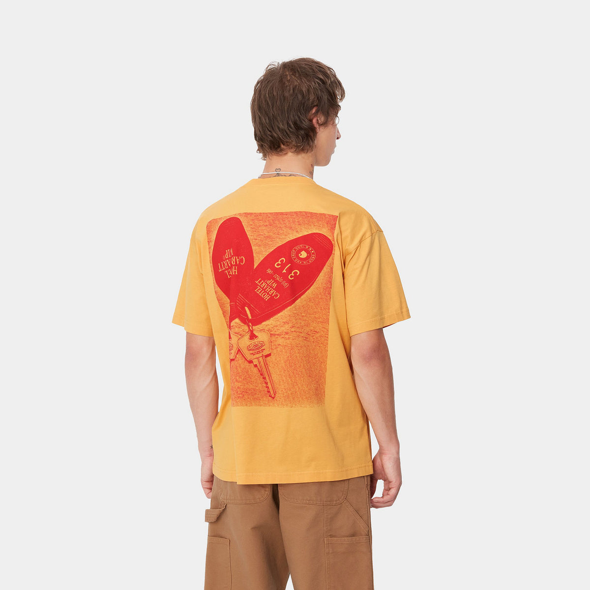 S/S HOTEL KEYS T-SHIRT - Winter Spice / Red 3