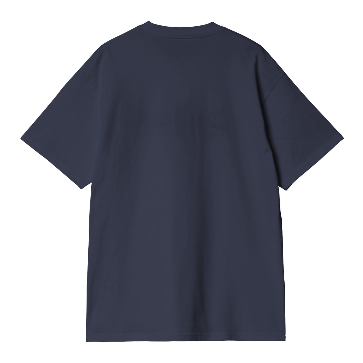 S/S LABEL SCRIPT T-SHIRT - Blue 5