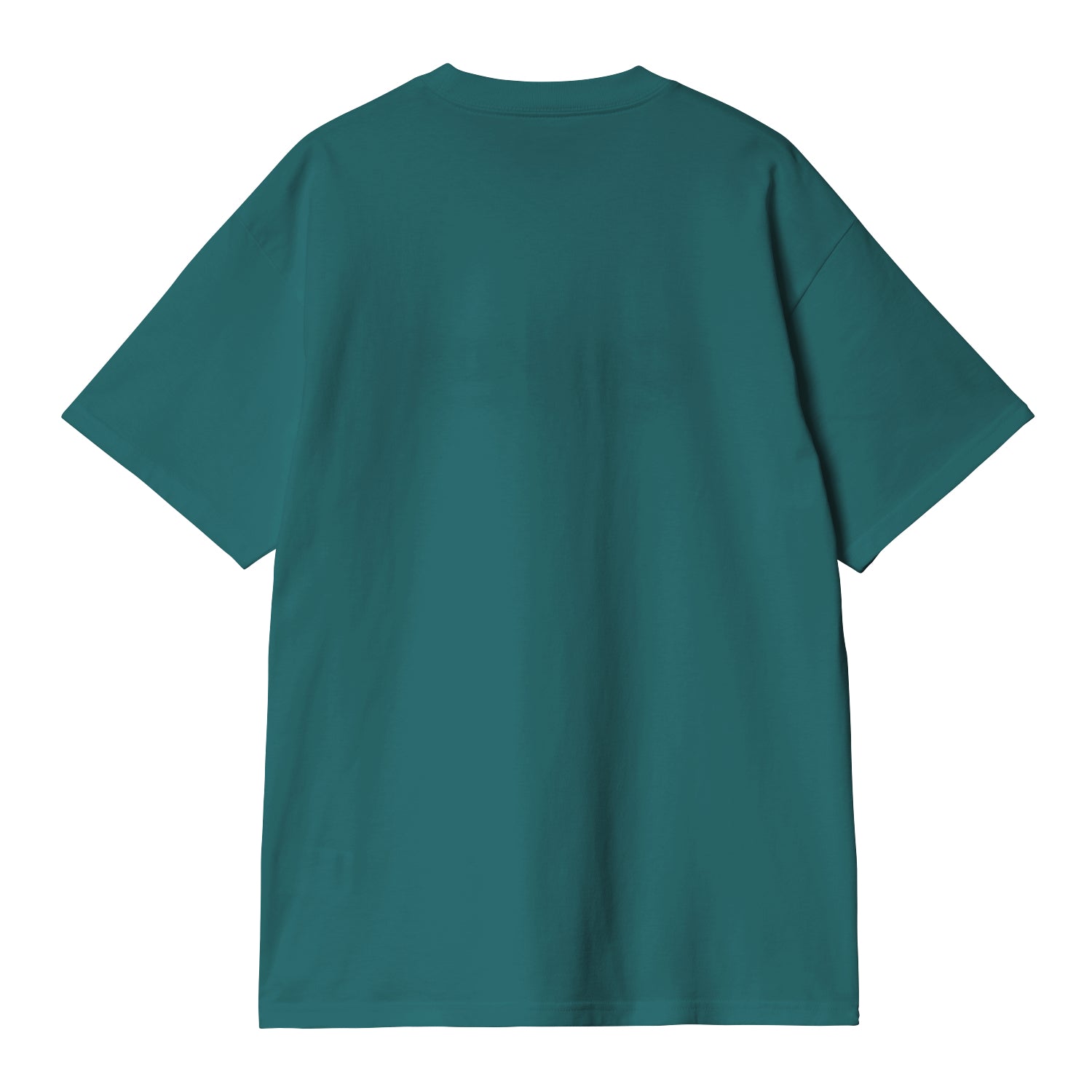 S/S LABEL SCRIPT T-SHIRT - Malachite