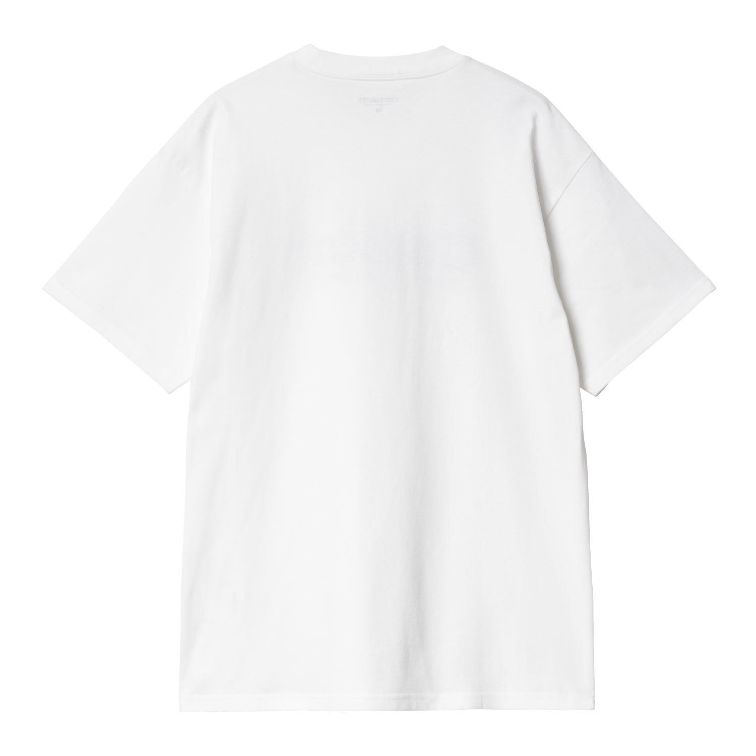 S/S LABEL SCRIPT T-SHIRT - White