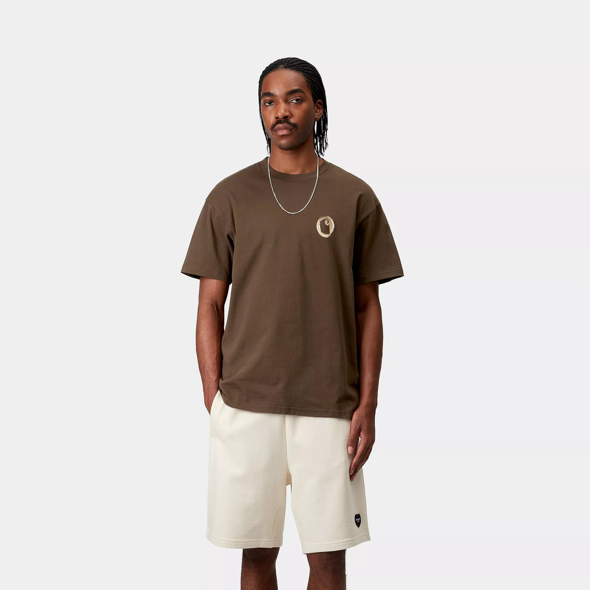 S/S LINKED CHARMS T-SHIRT - Liberica / Gold 2