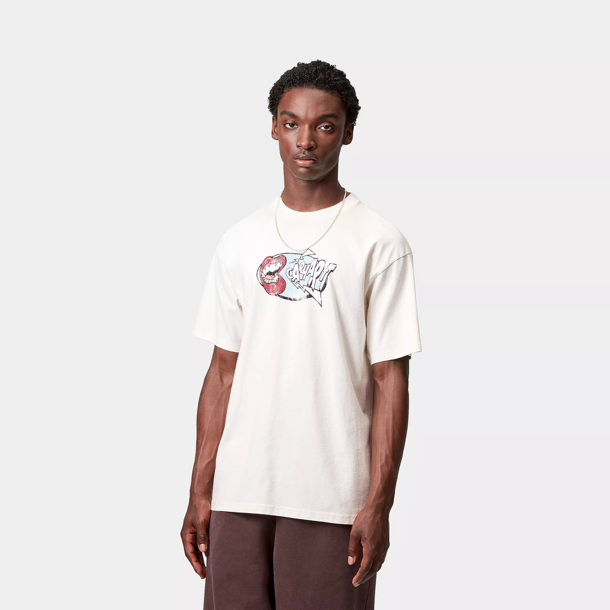 S/S LOUDER T-SHIRT  - Wax (heavy enzyme wash)