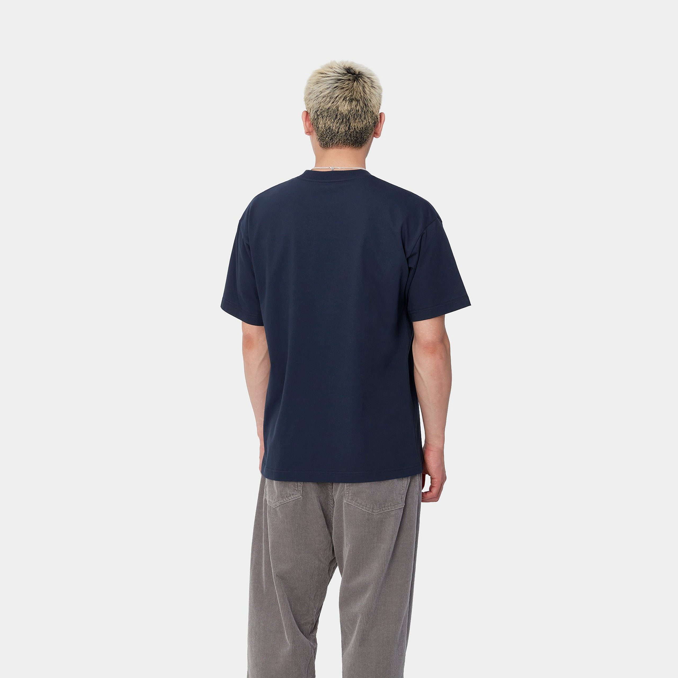 S/S NOISE T-SHIRT - Air Force Blue