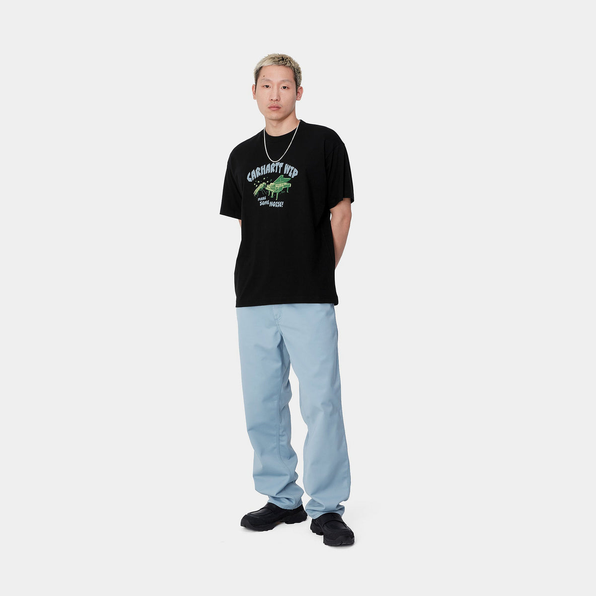 S/S NOISE T-SHIRT - Black 4