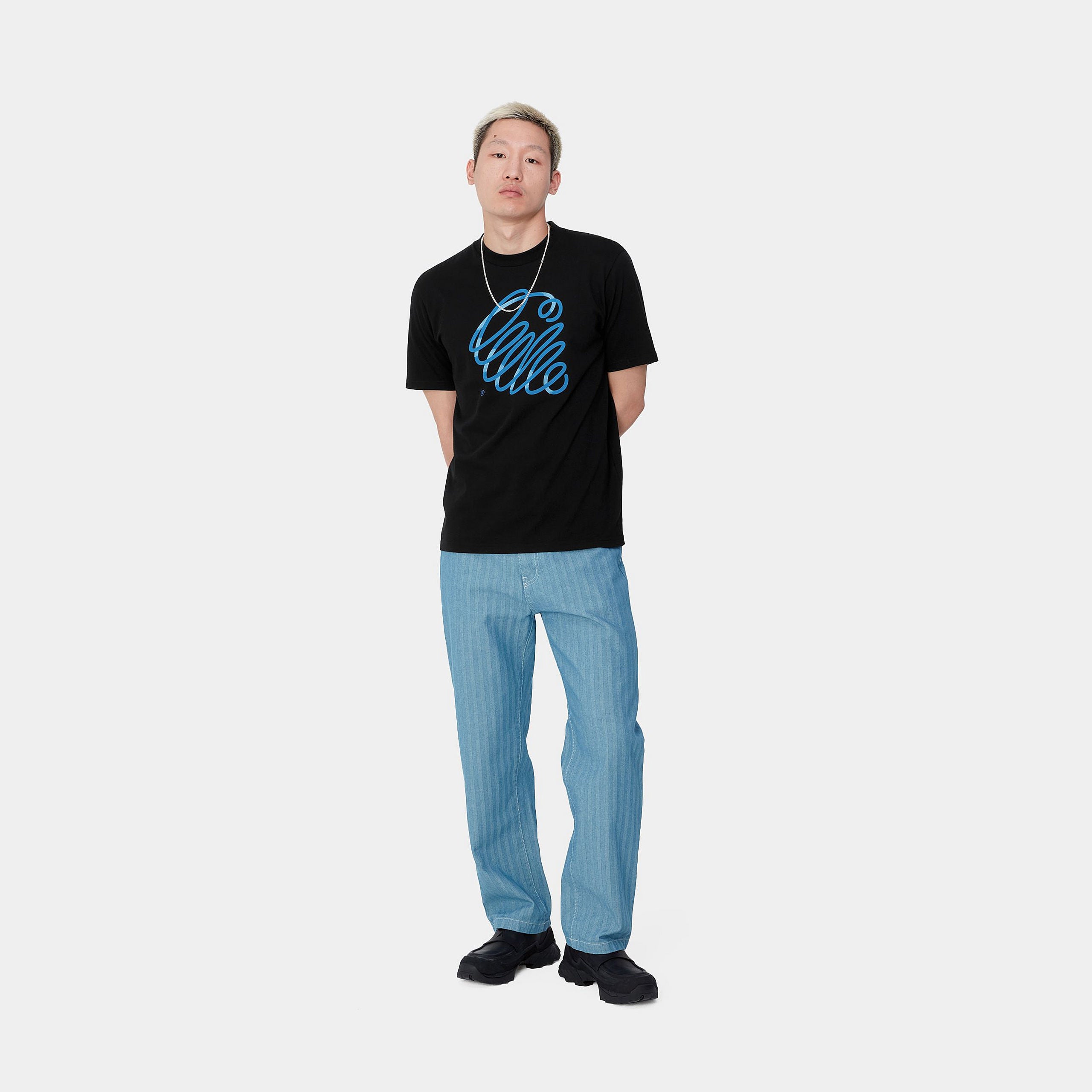 S/S NOODLE T-SHIRT - Black 4