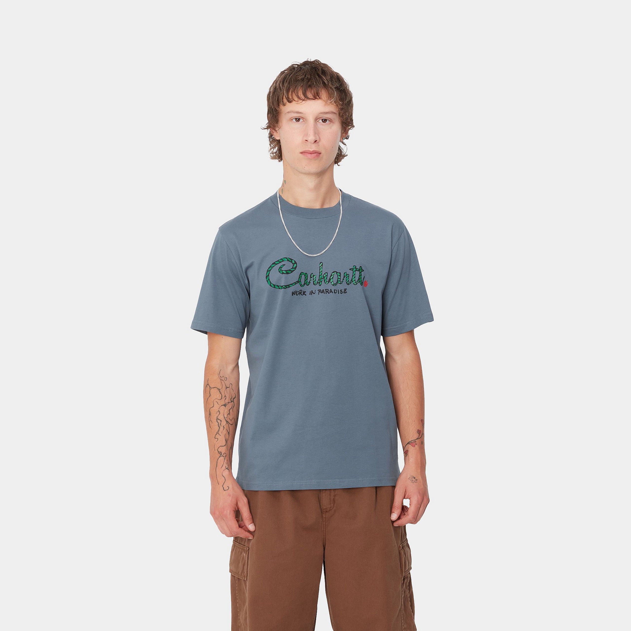 S/S PARADISE SCRIPT T-SHIRT - Positano