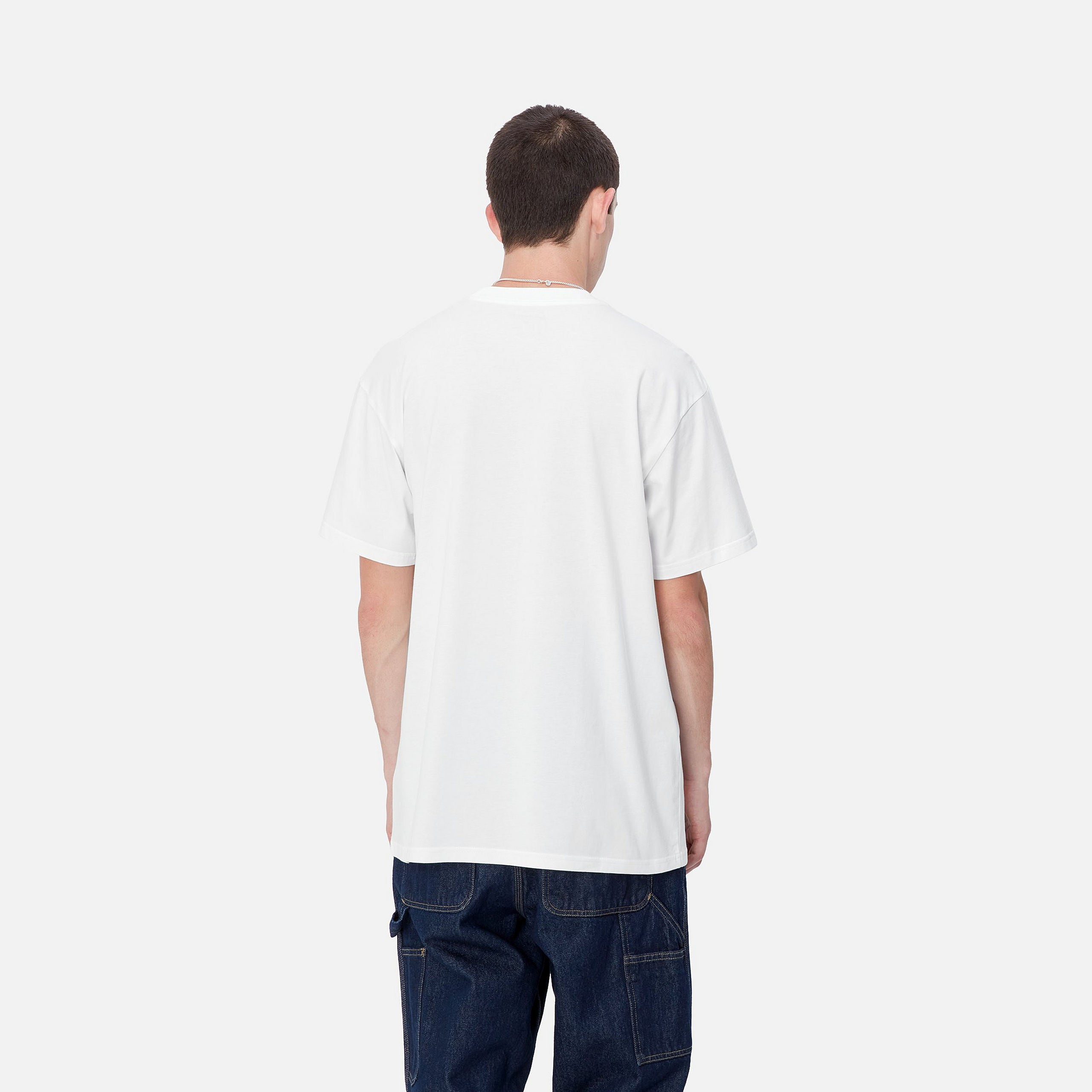 S/S PEPE BE NICE T-SHIRT - White / Black