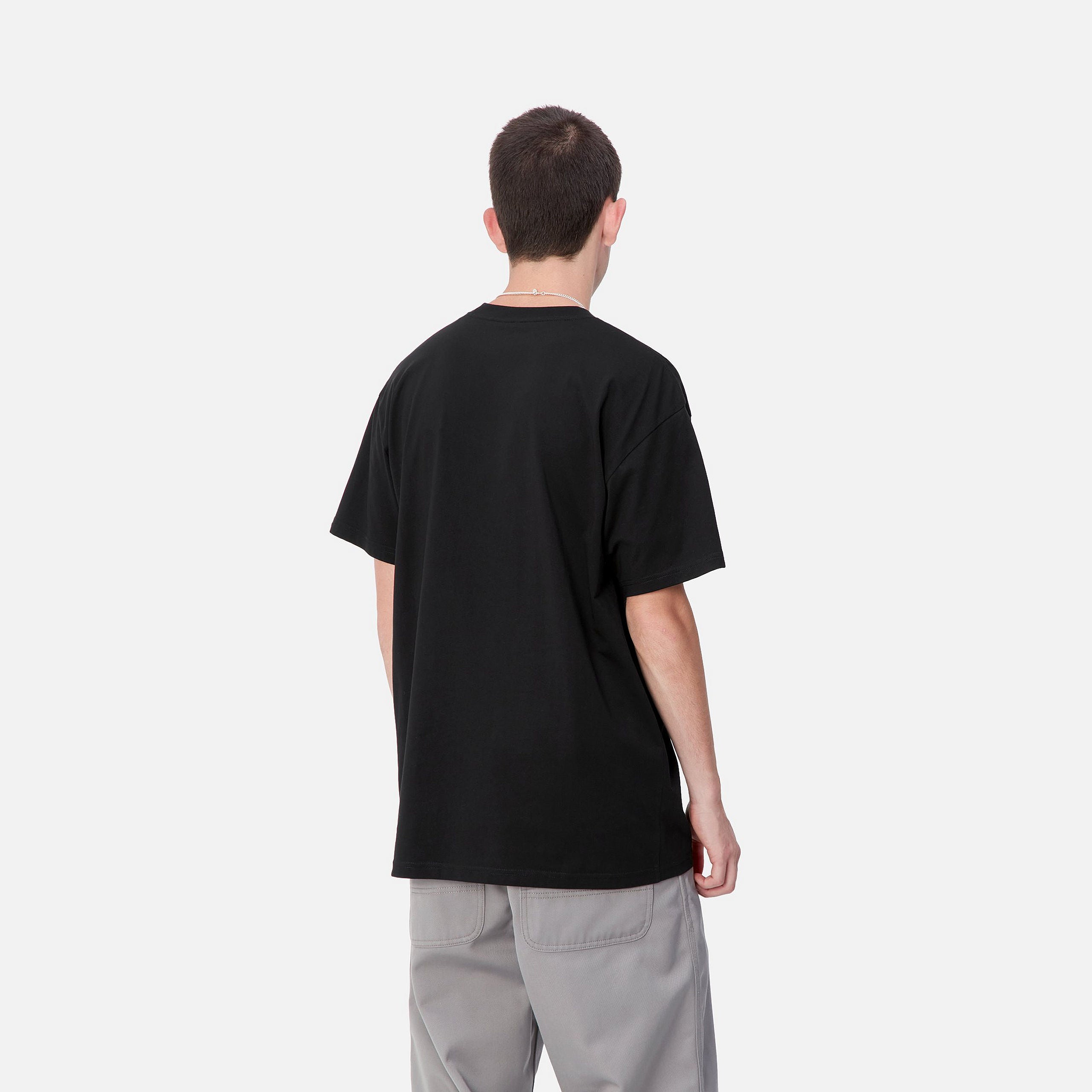 S/S PEPE FRIENDS T-SHIRT - Black / White