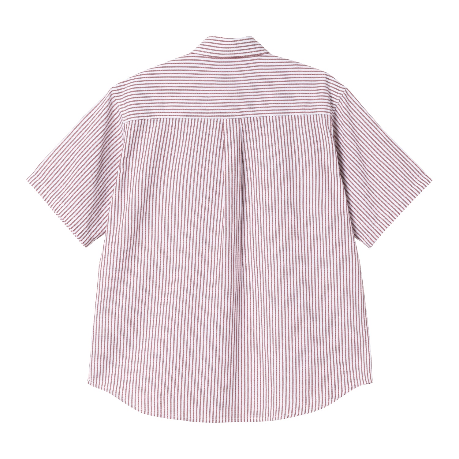 S/S PHELPS SHIRT - Phelps Stripe, Mulberry