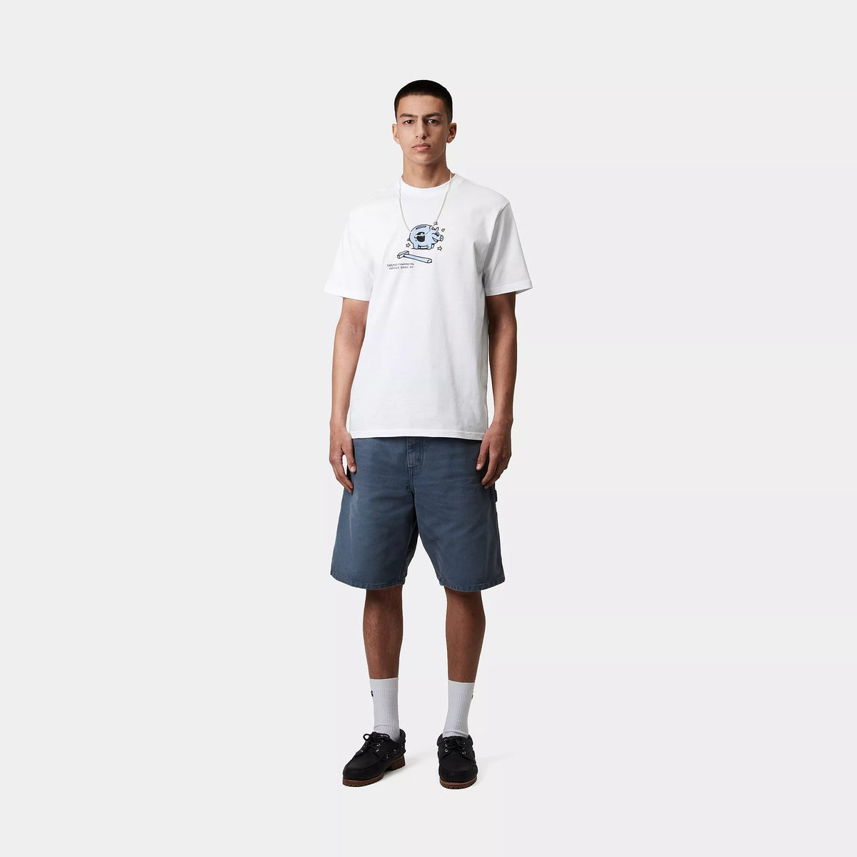 S/S PIGGYBANK T-SHIRT - White 4