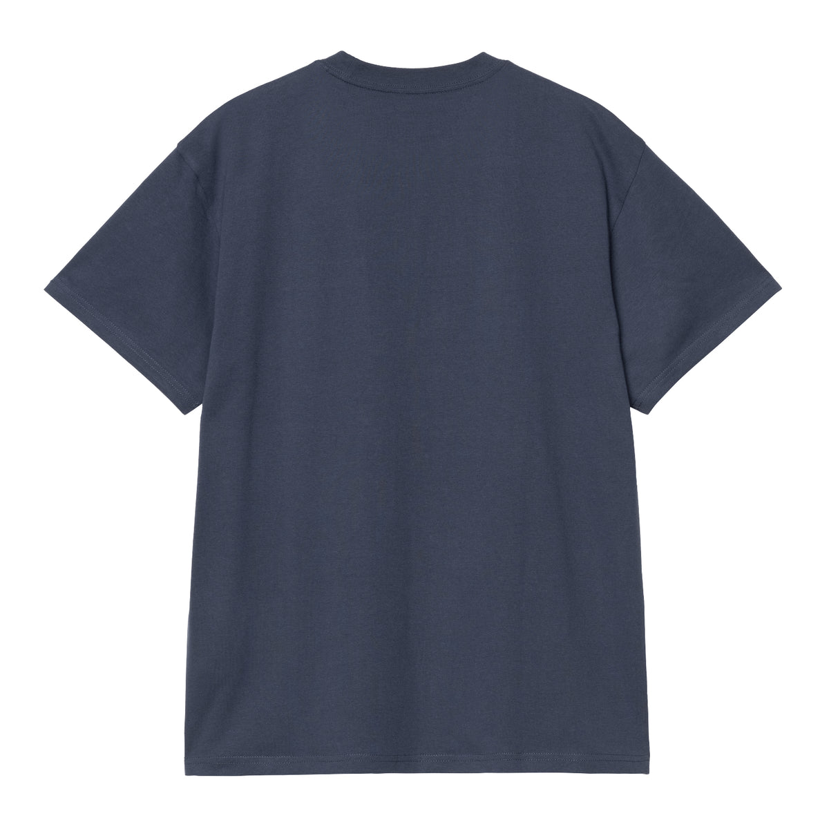 S/S POCKET HEART T-SHIRT - Blue 5