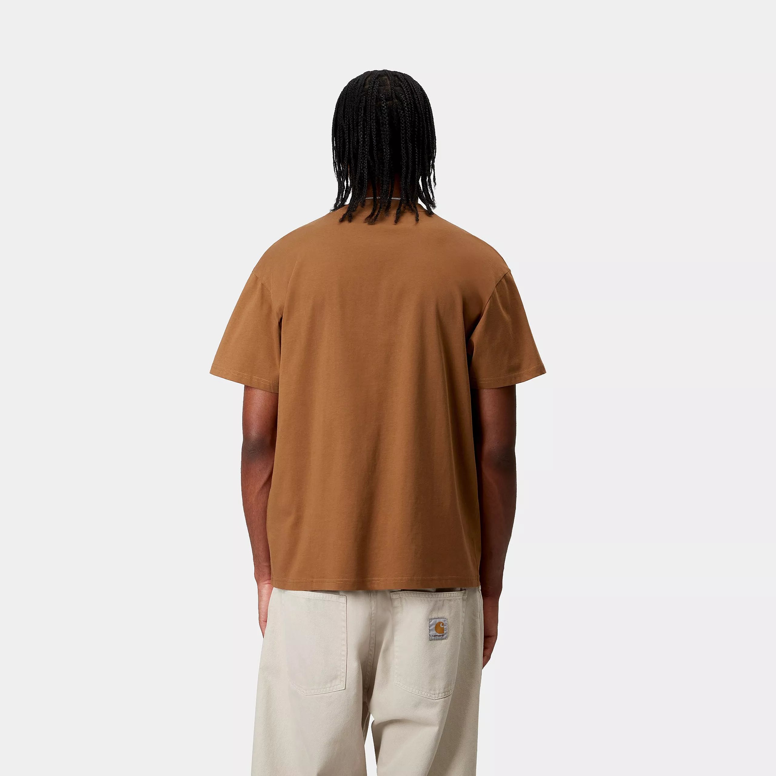 S/S POCKET HEART T-SHIRT - Hamilton Brown 3