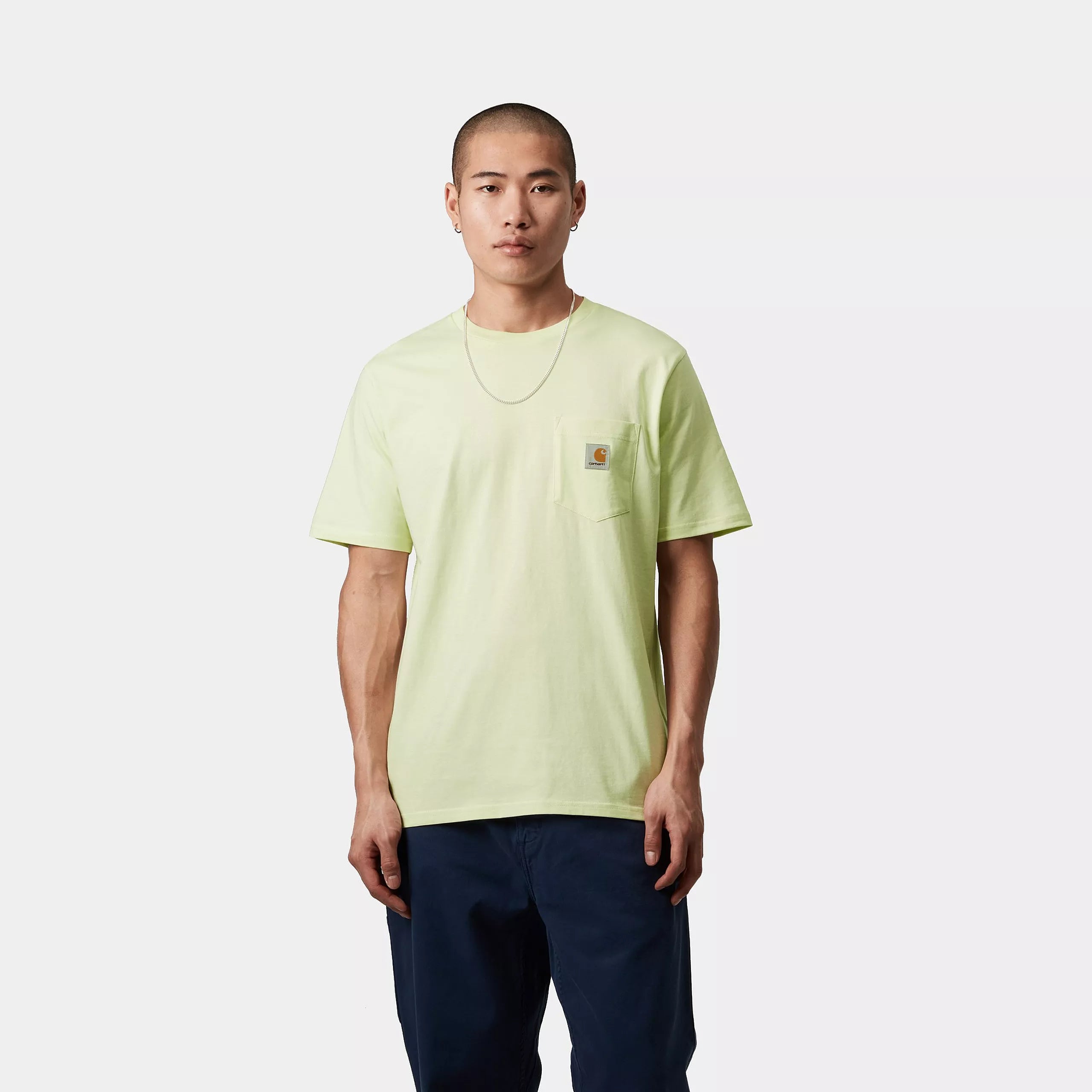 S/S POCKET T-SHIRT - Air Green