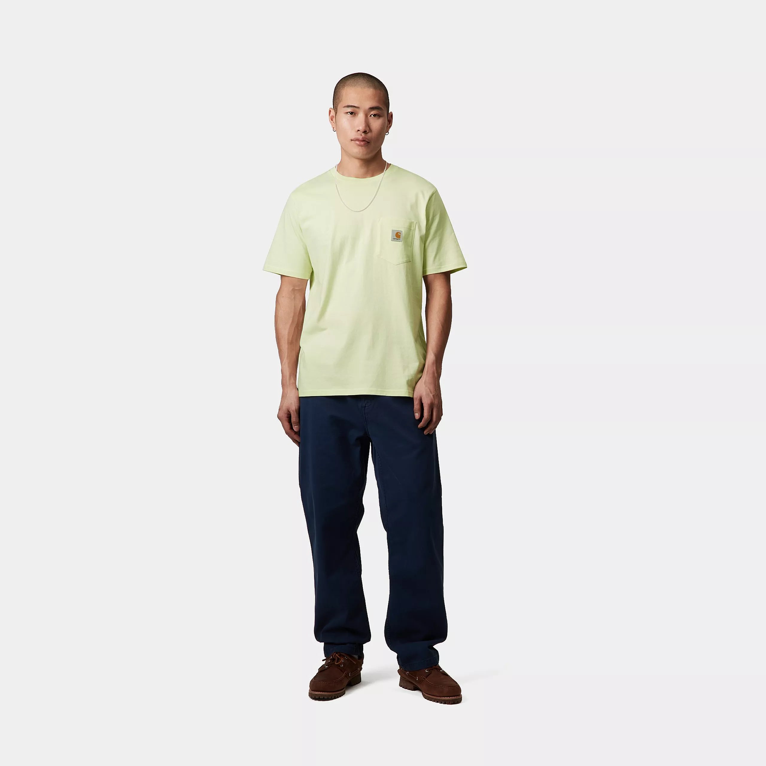 S/S POCKET T-SHIRT - Air Green