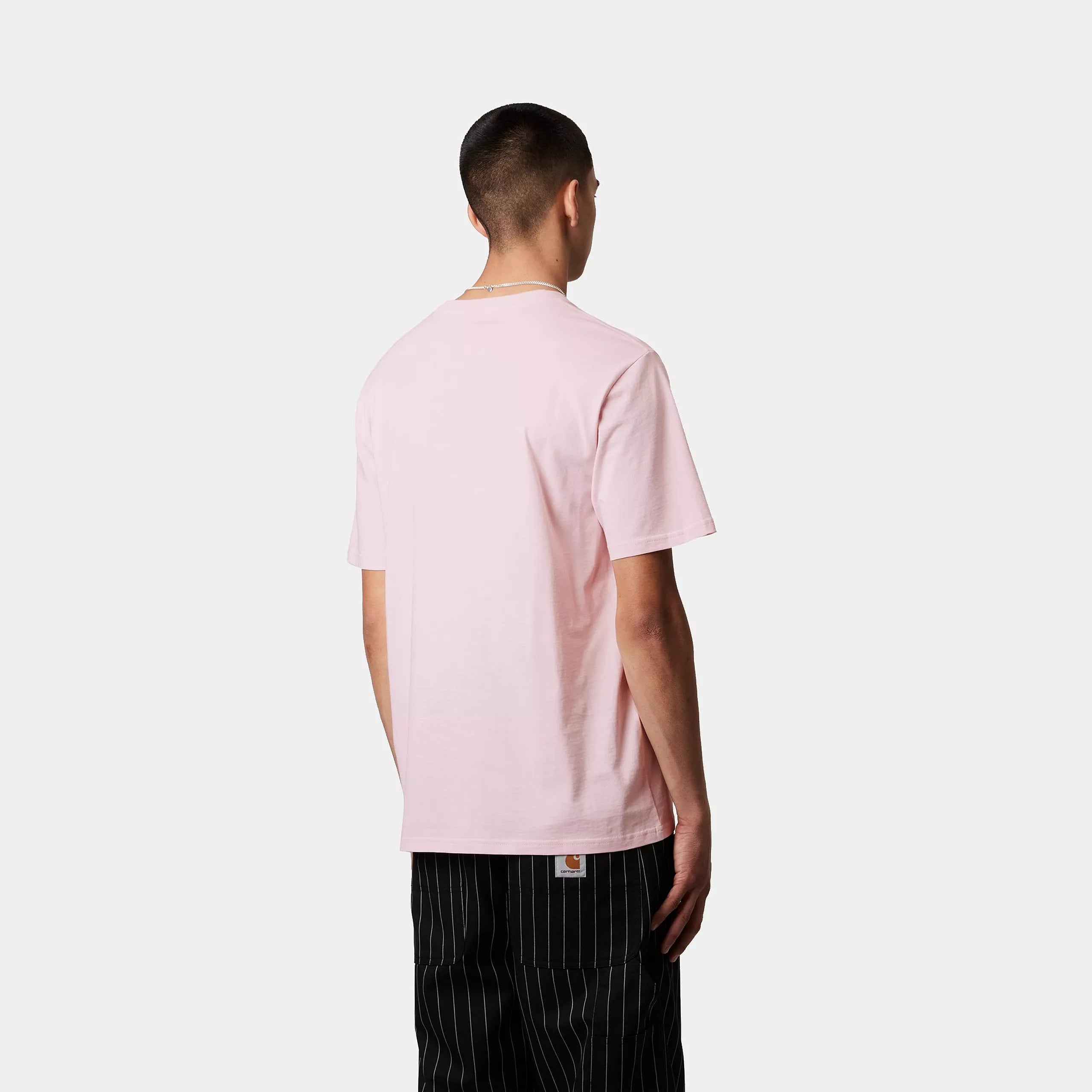 S/S POCKET T-SHIRT - Air Pink